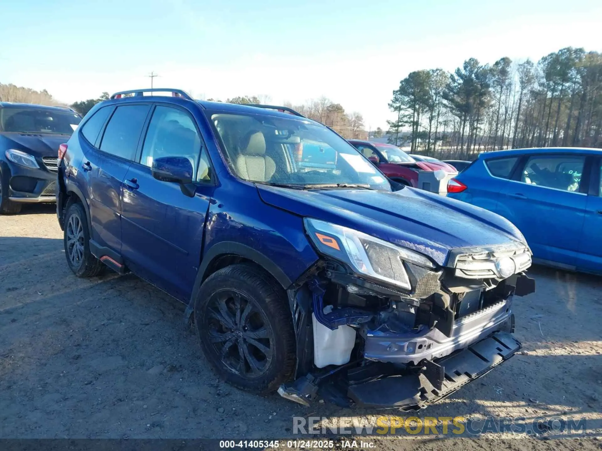 1 Photograph of a damaged car JF2SKAEC7RH456119 SUBARU FORESTER 2024