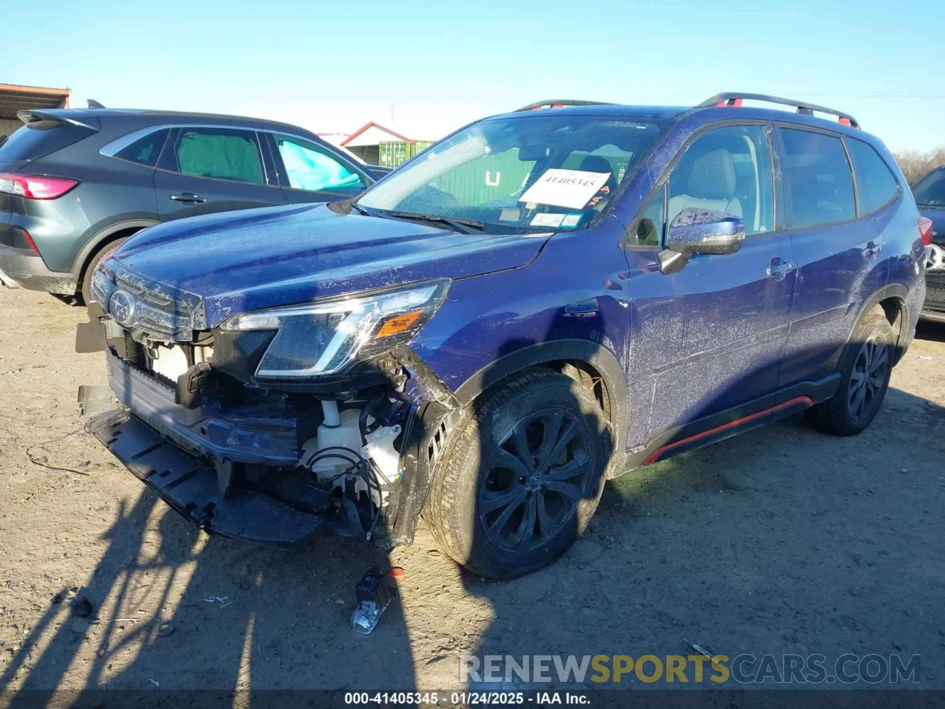 2 Photograph of a damaged car JF2SKAEC7RH456119 SUBARU FORESTER 2024