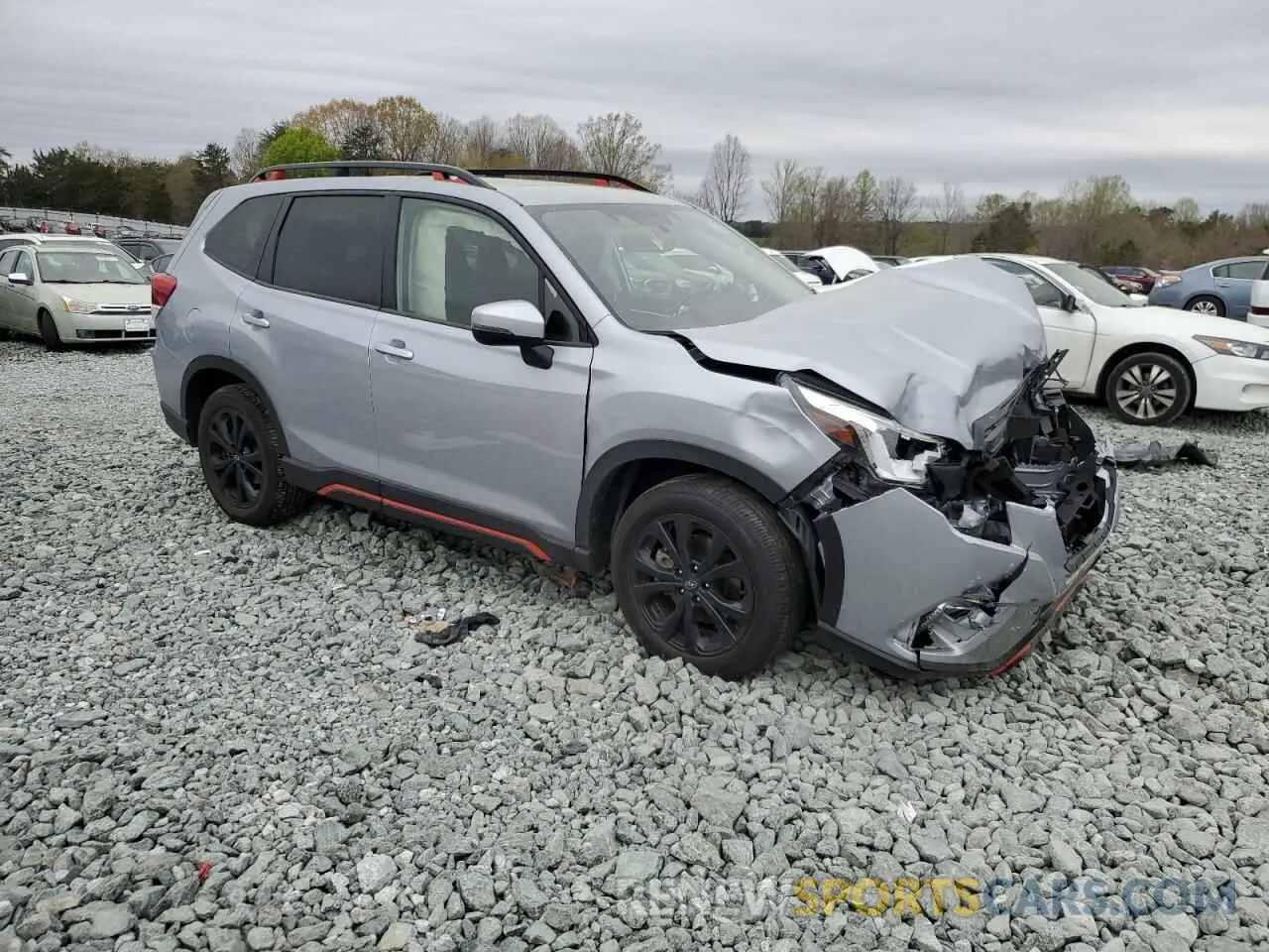 4 Photograph of a damaged car JF2SKAGC0RH480050 SUBARU FORESTER 2024