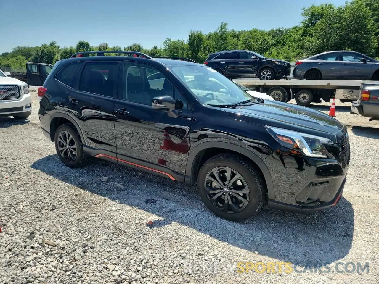 4 Photograph of a damaged car JF2SKAGC1RH403719 SUBARU FORESTER 2024