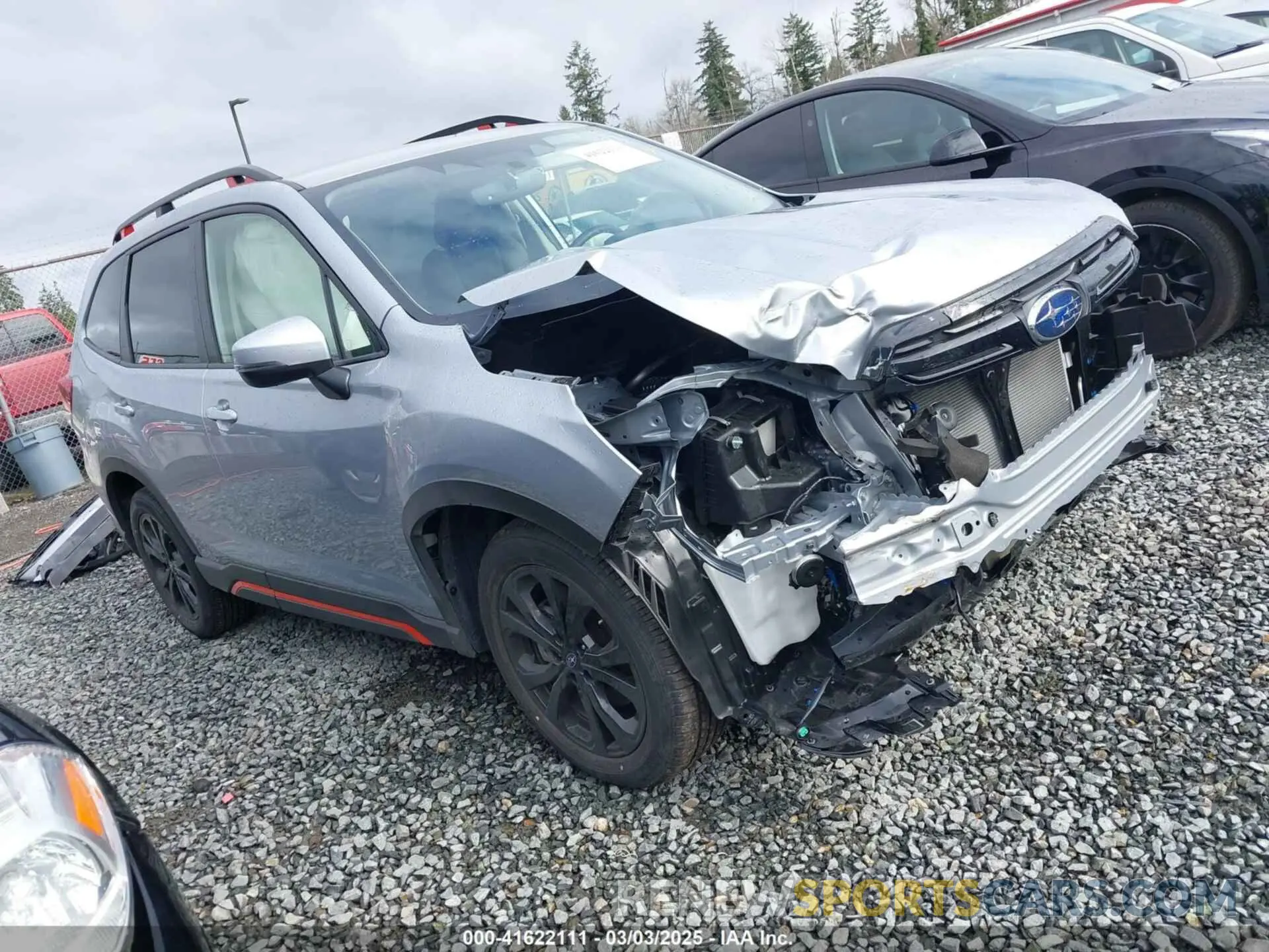 1 Photograph of a damaged car JF2SKAGC1RH415837 SUBARU FORESTER 2024