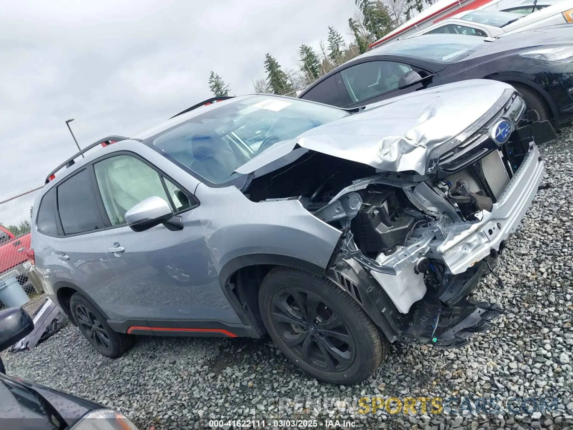 14 Photograph of a damaged car JF2SKAGC1RH415837 SUBARU FORESTER 2024