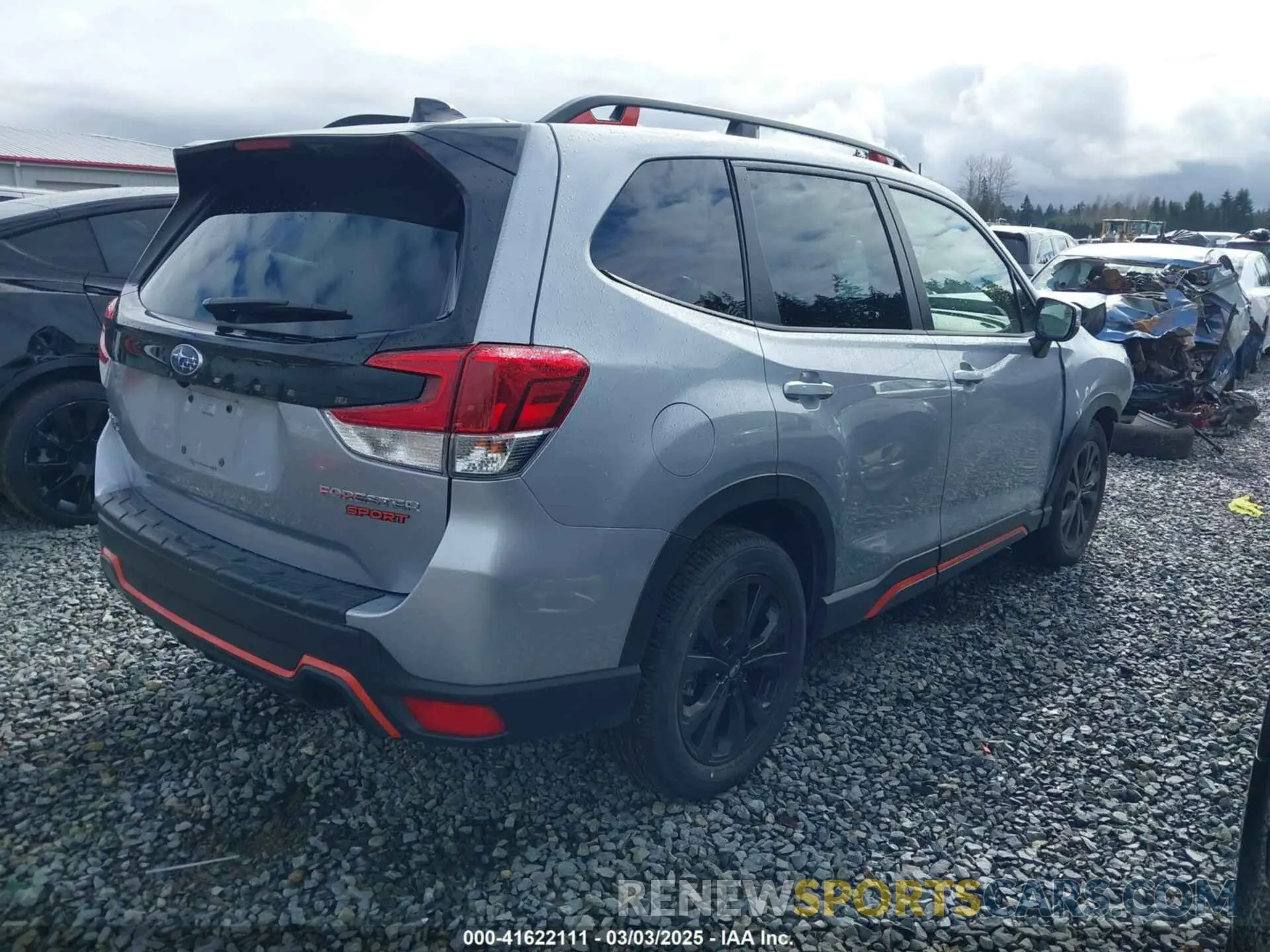 4 Photograph of a damaged car JF2SKAGC1RH415837 SUBARU FORESTER 2024