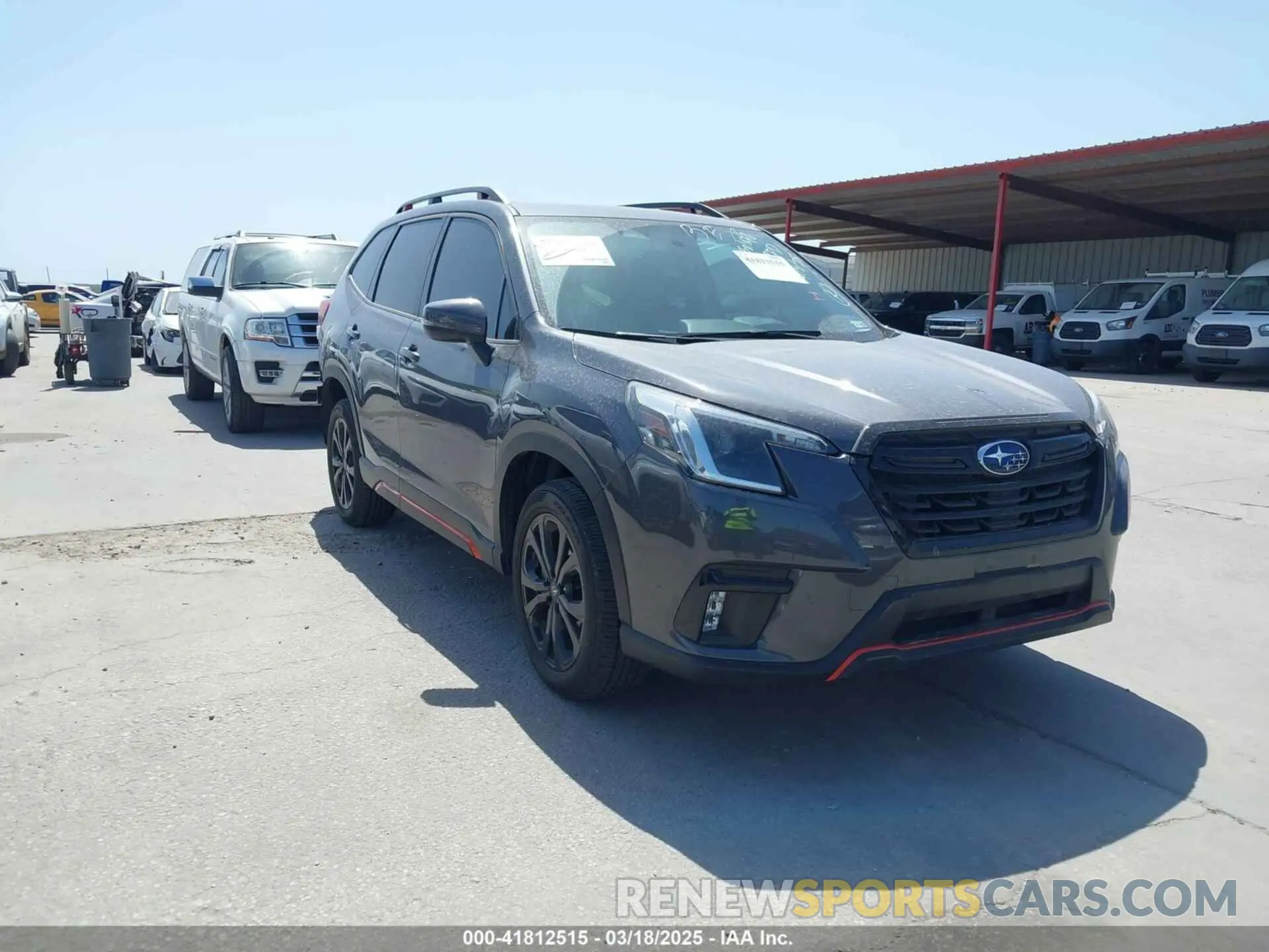 1 Photograph of a damaged car JF2SKAGC3RH429688 SUBARU FORESTER 2024