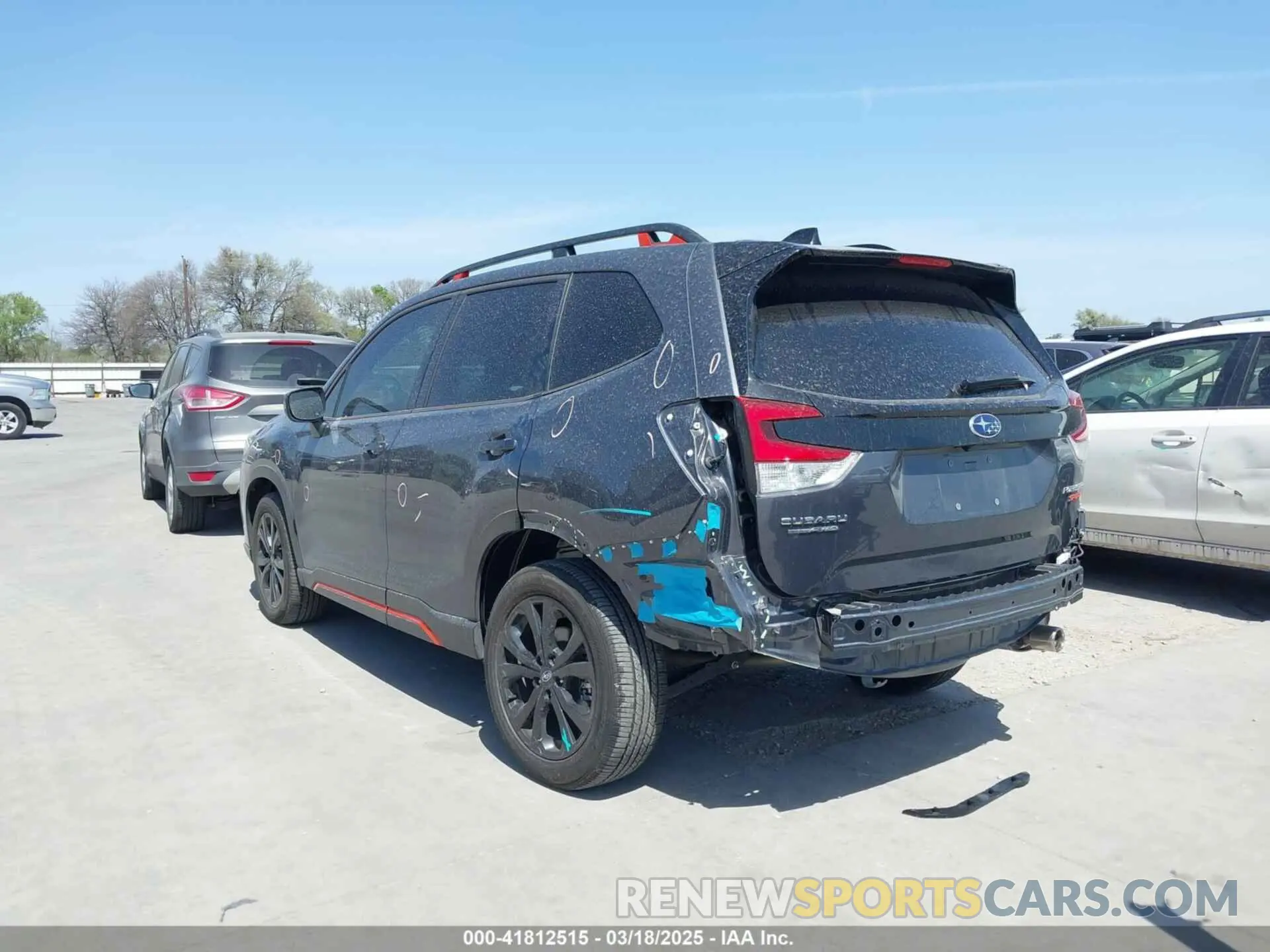3 Photograph of a damaged car JF2SKAGC3RH429688 SUBARU FORESTER 2024
