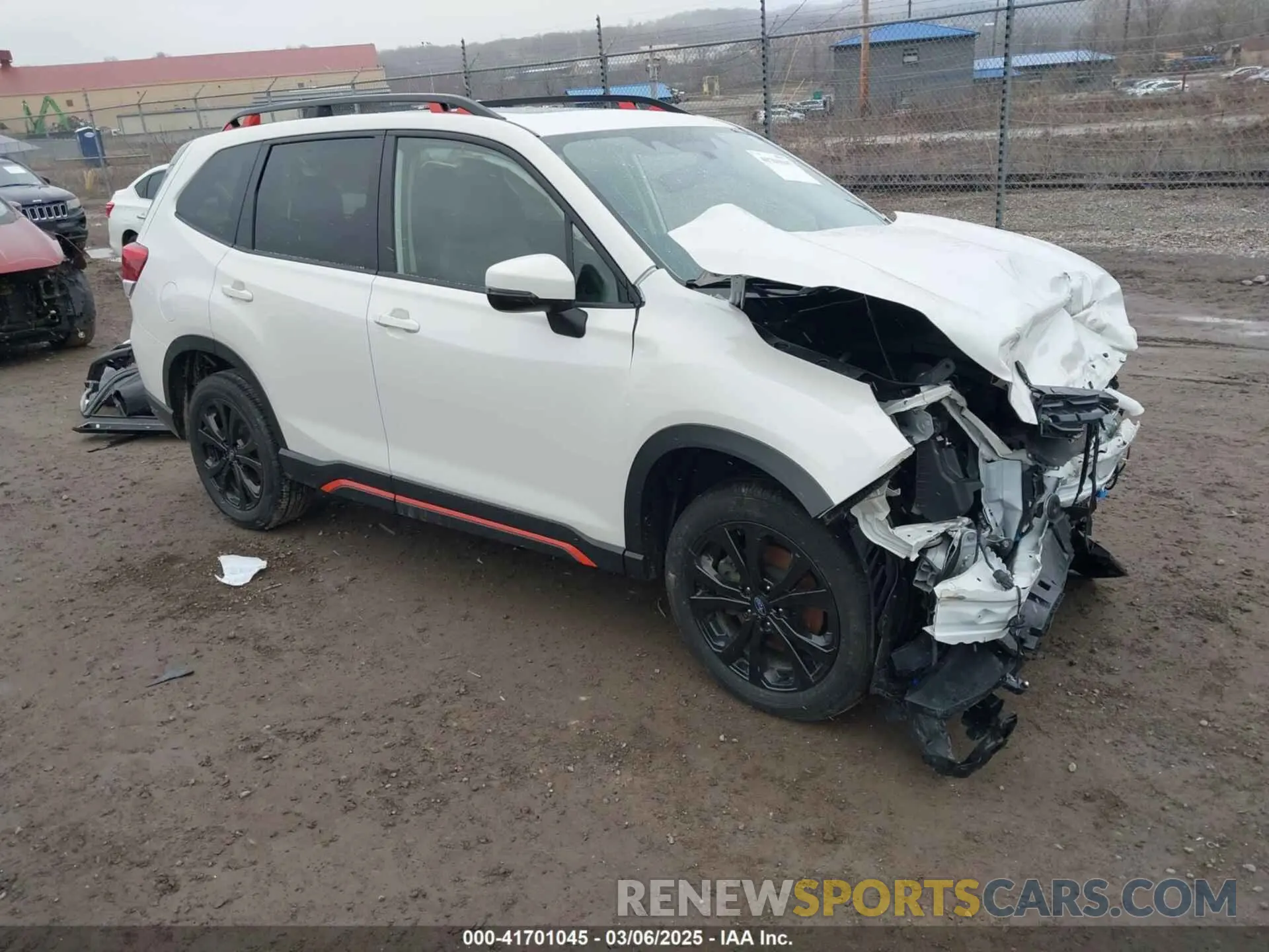 1 Photograph of a damaged car JF2SKAGC4RH513972 SUBARU FORESTER 2024
