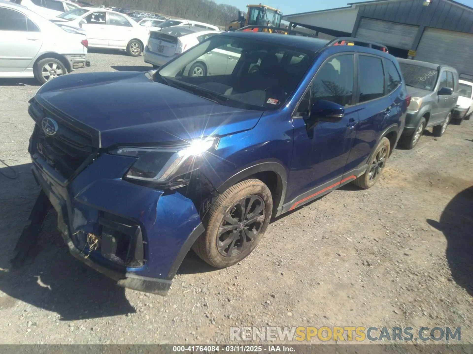 2 Photograph of a damaged car JF2SKAGC5RH412374 SUBARU FORESTER 2024