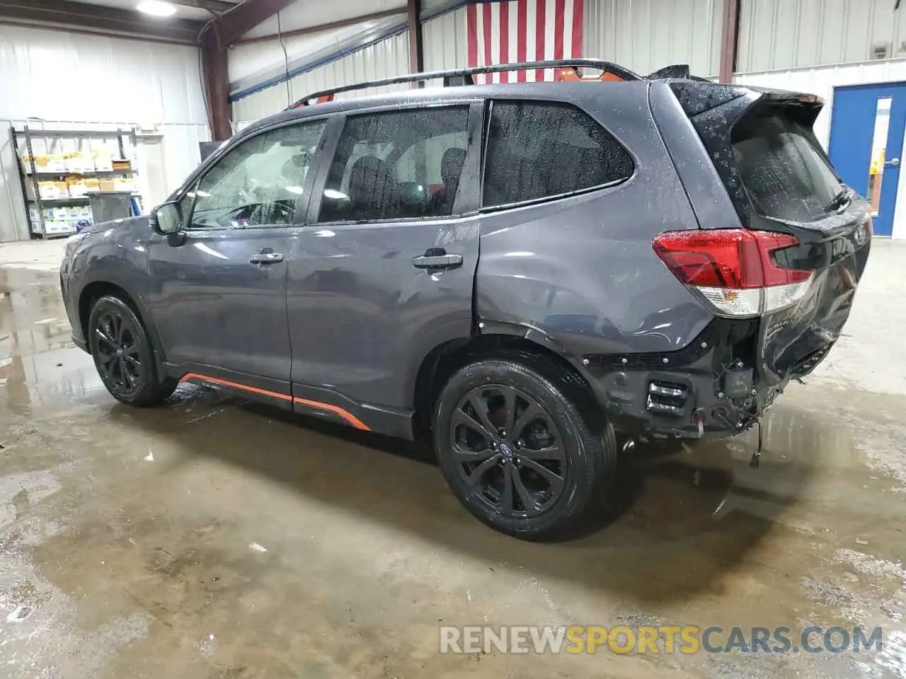 2 Photograph of a damaged car JF2SKAGC5RH460831 SUBARU FORESTER 2024