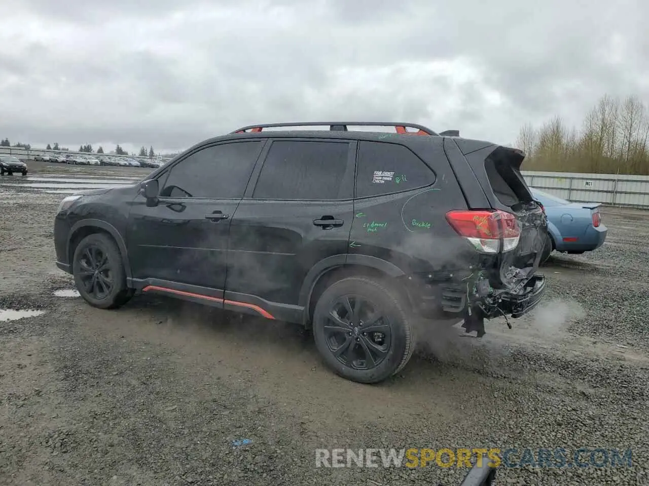 2 Photograph of a damaged car JF2SKAGC5RH492193 SUBARU FORESTER 2024
