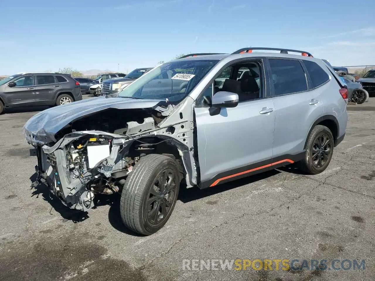 1 Photograph of a damaged car JF2SKAGC7RH400436 SUBARU FORESTER 2024