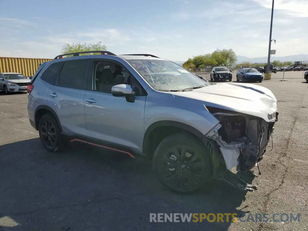 4 Photograph of a damaged car JF2SKAGC7RH400436 SUBARU FORESTER 2024