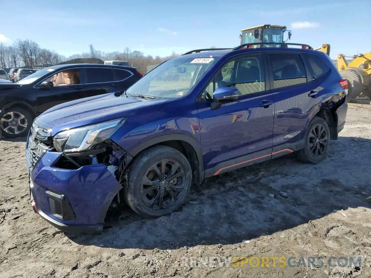 1 Photograph of a damaged car JF2SKAGC7RH420184 SUBARU FORESTER 2024