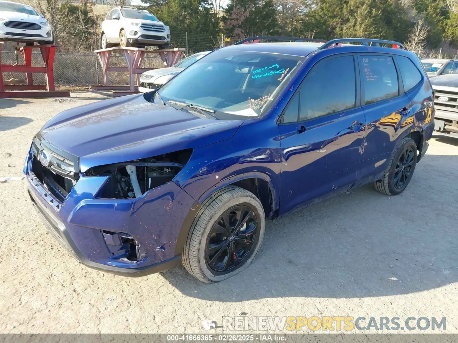 2 Photograph of a damaged car JF2SKAGC8RH403121 SUBARU FORESTER 2024