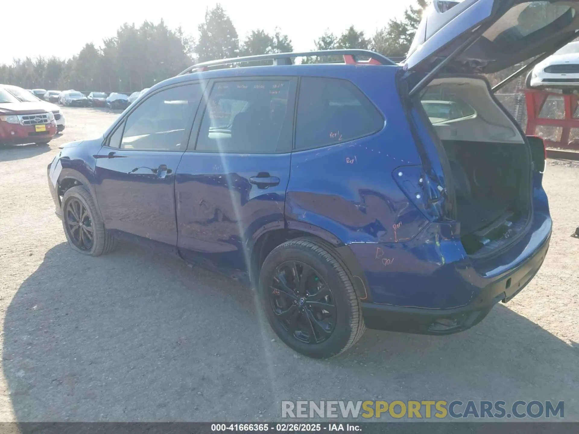 3 Photograph of a damaged car JF2SKAGC8RH403121 SUBARU FORESTER 2024
