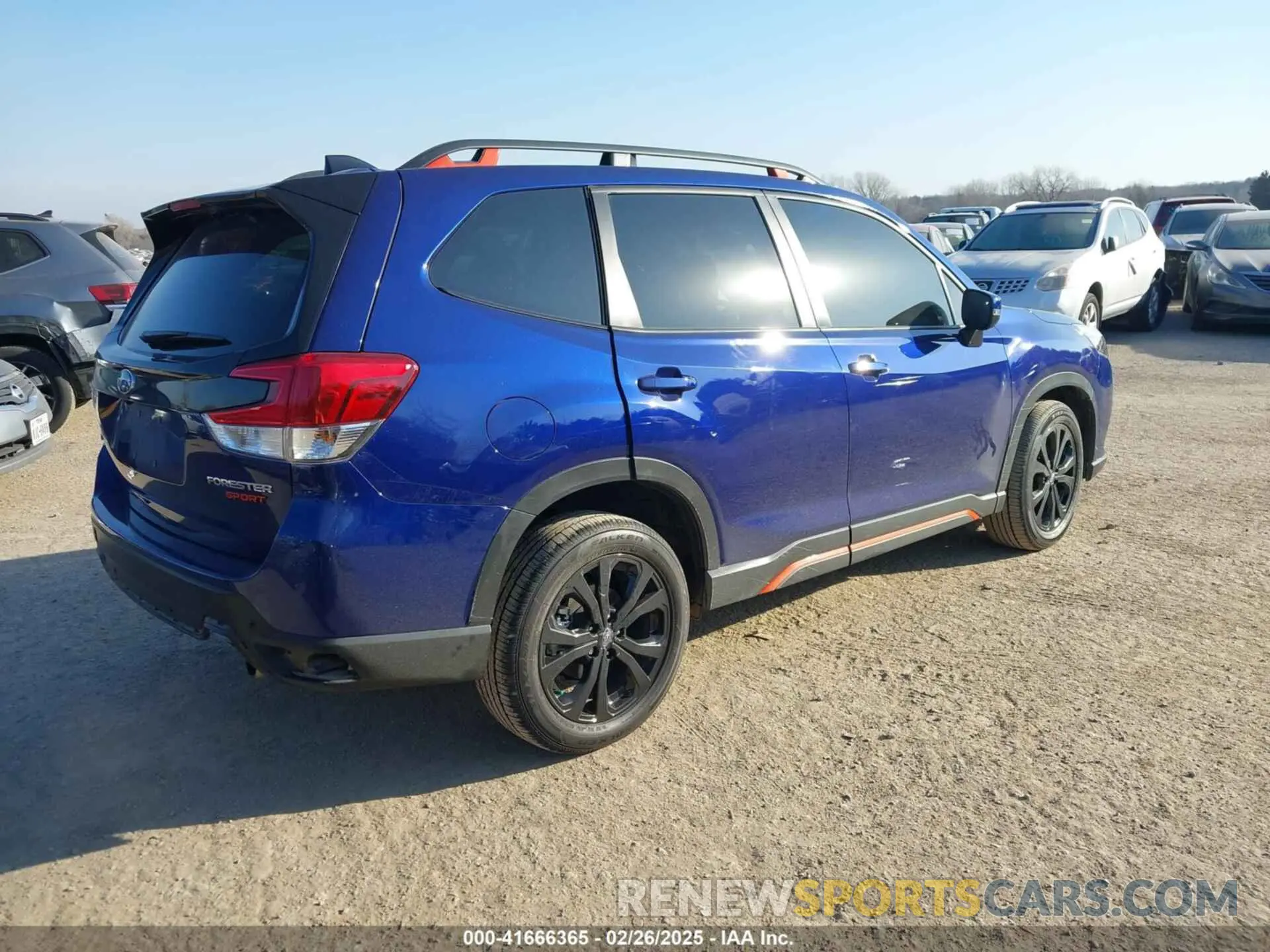 4 Photograph of a damaged car JF2SKAGC8RH403121 SUBARU FORESTER 2024