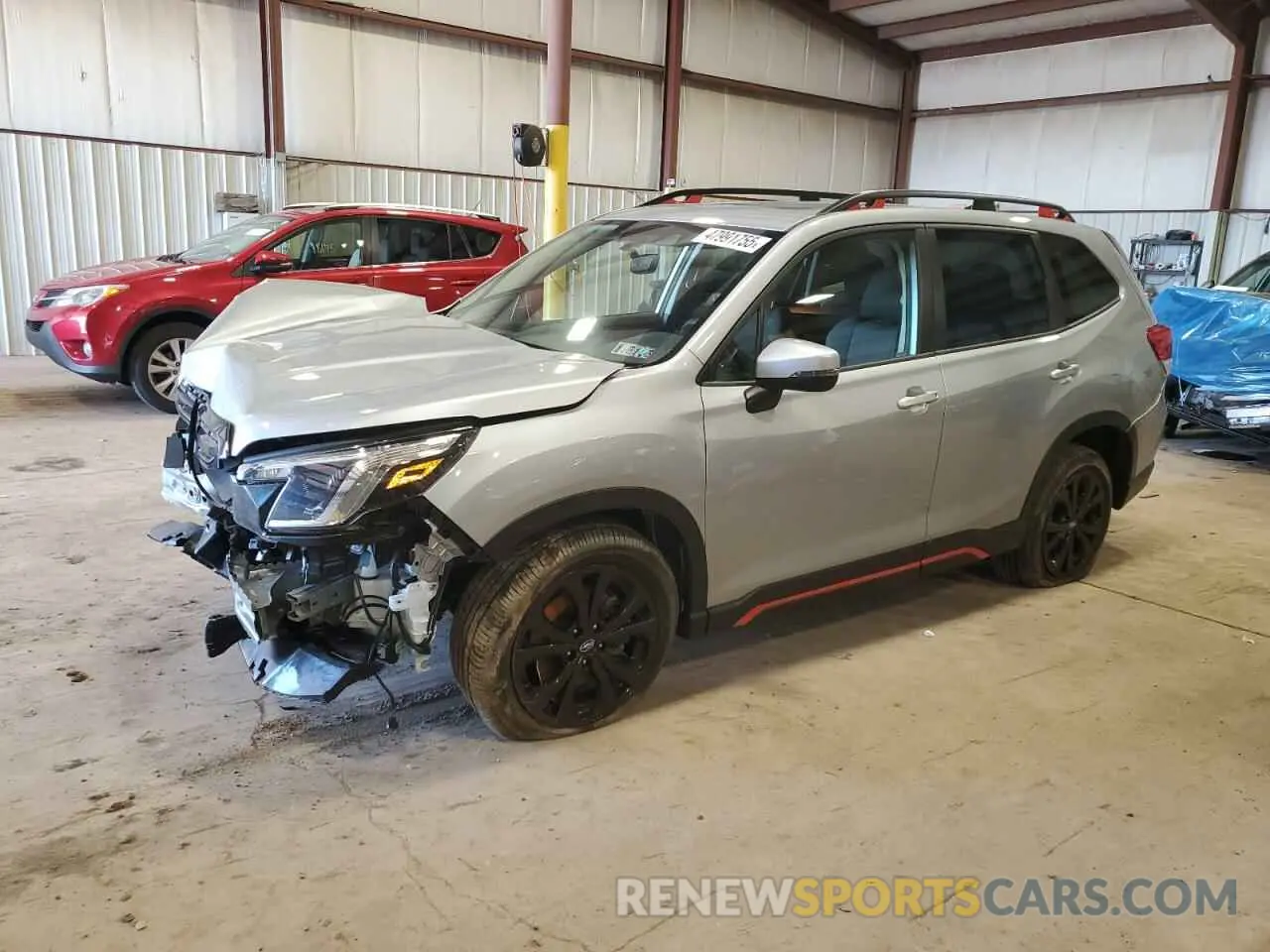 1 Photograph of a damaged car JF2SKAGC9RH404830 SUBARU FORESTER 2024