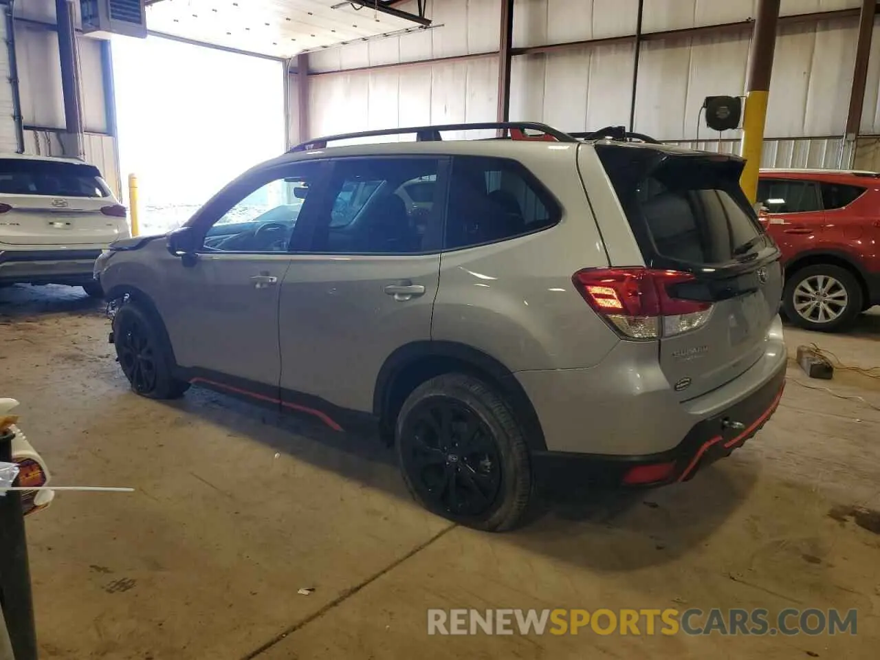 2 Photograph of a damaged car JF2SKAGC9RH404830 SUBARU FORESTER 2024