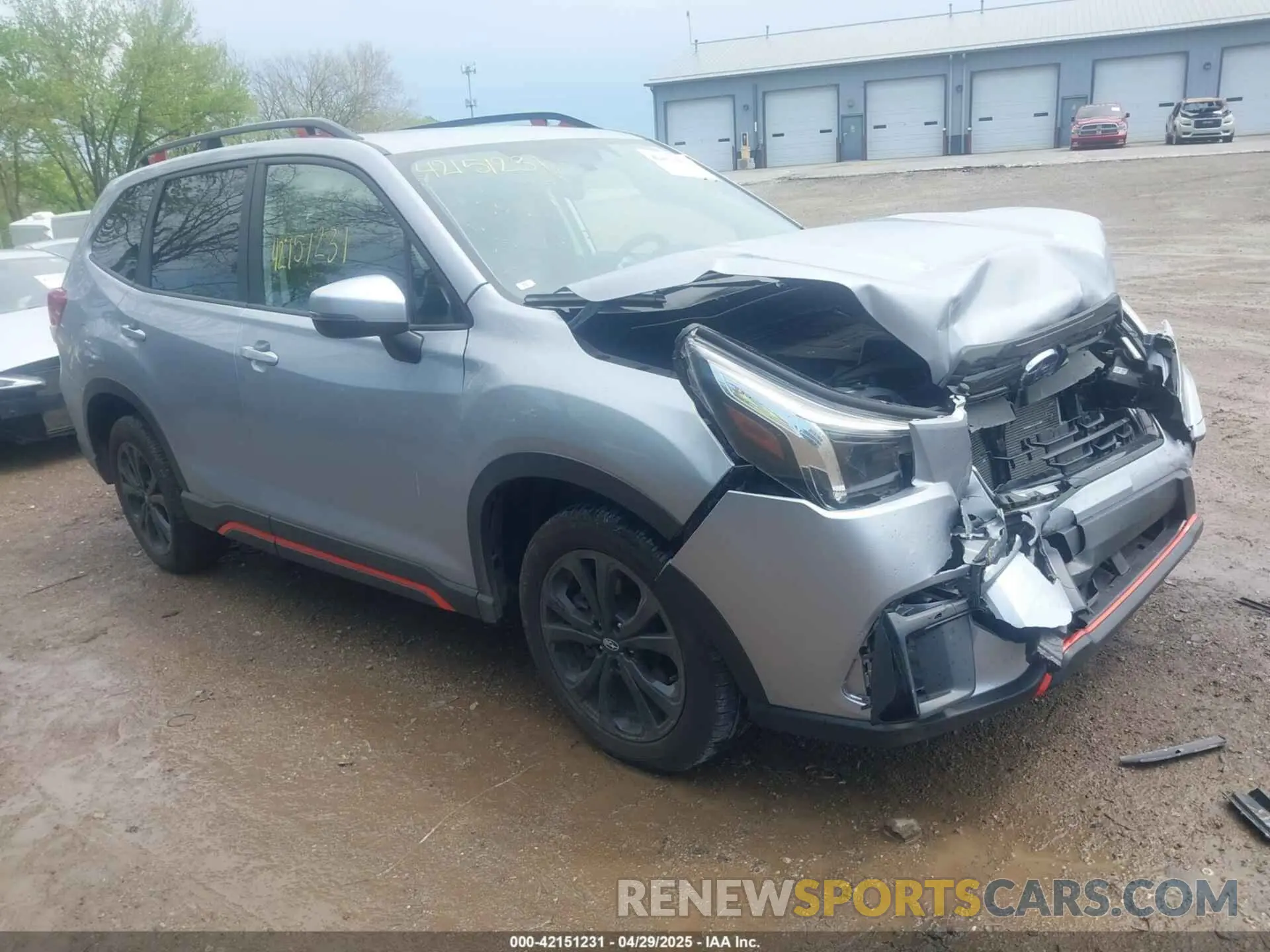 1 Photograph of a damaged car JF2SKAGC9RH440114 SUBARU FORESTER 2024