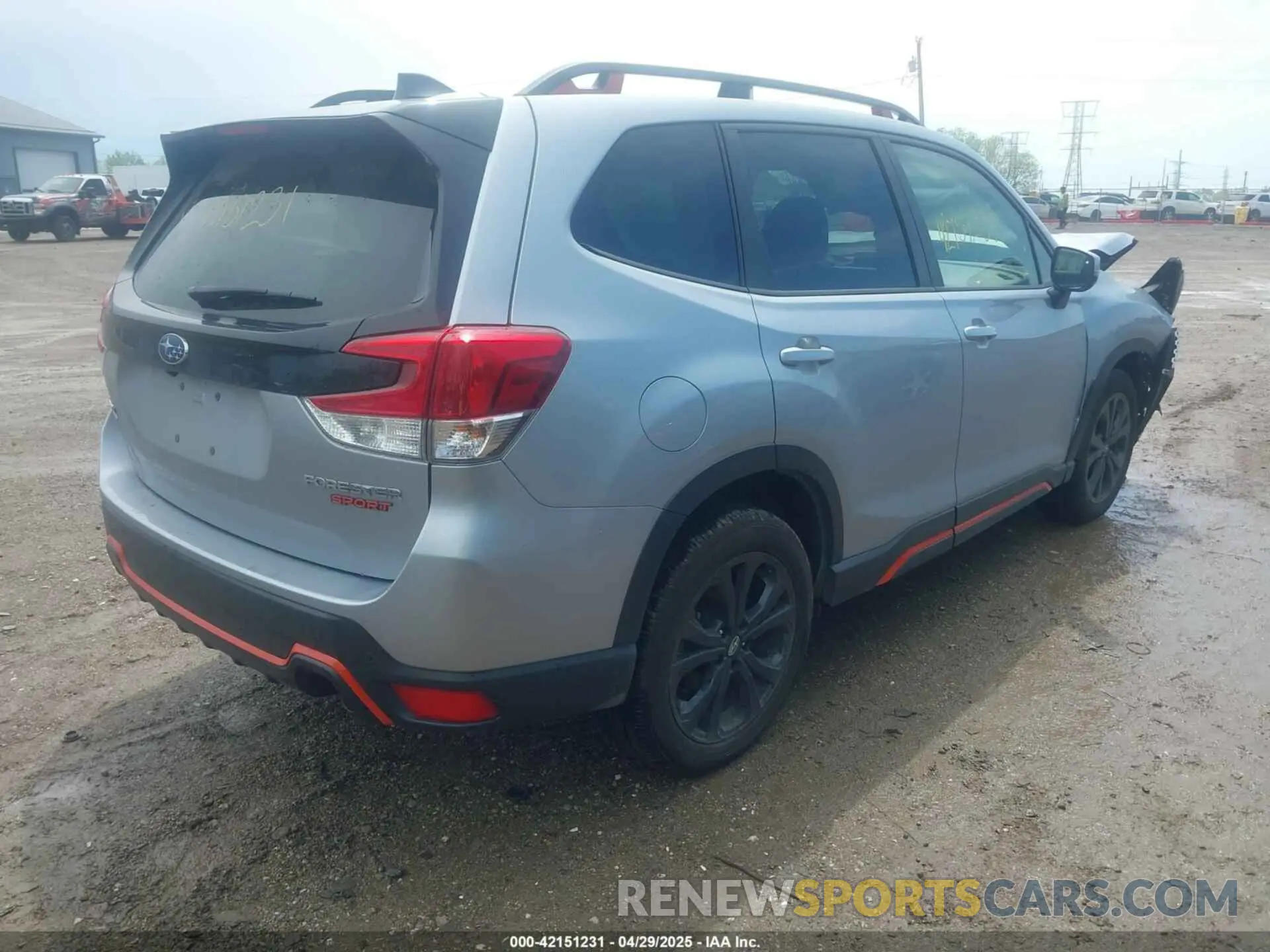 4 Photograph of a damaged car JF2SKAGC9RH440114 SUBARU FORESTER 2024