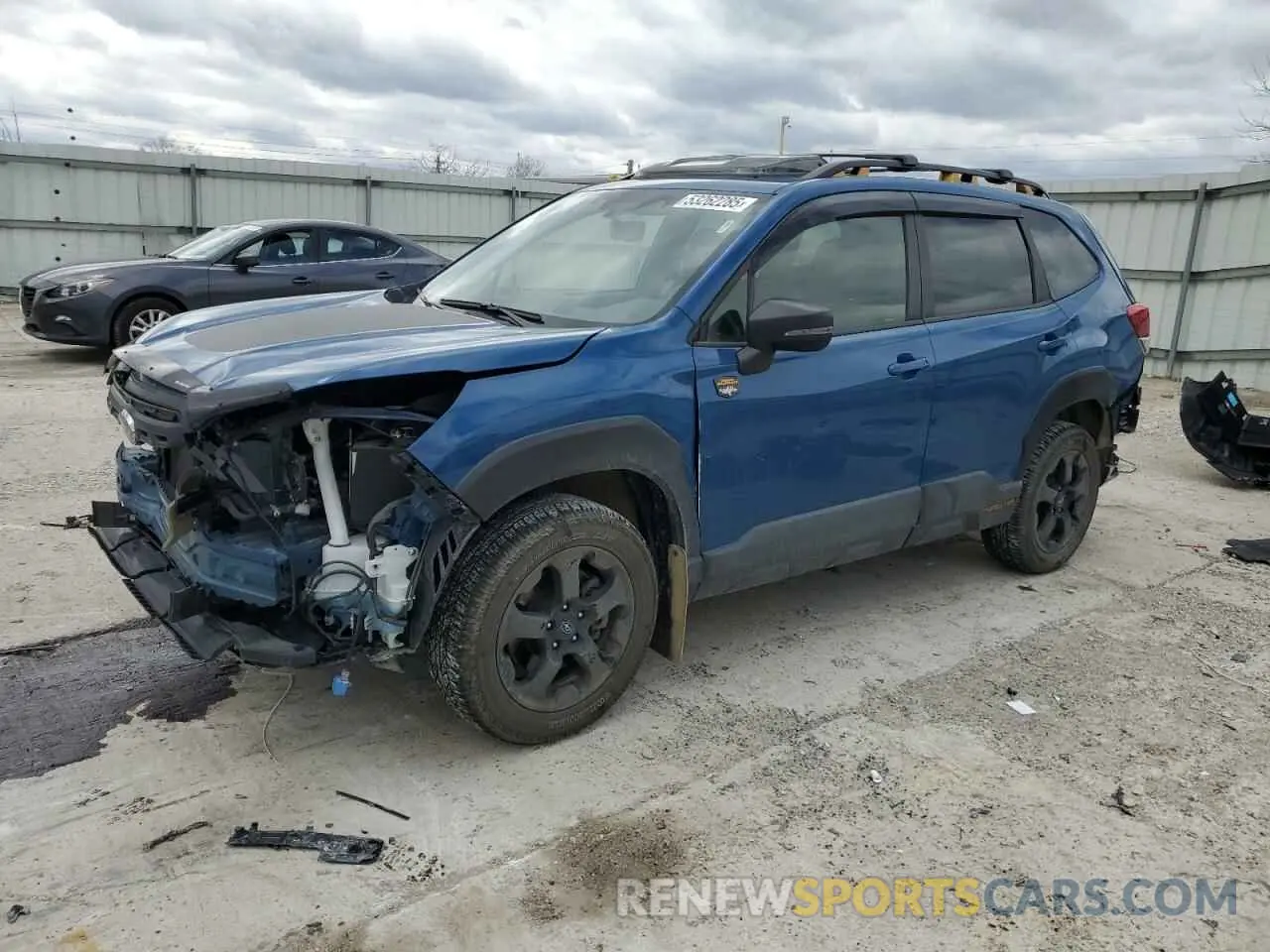 1 Photograph of a damaged car JF2SKAHC7RH434844 SUBARU FORESTER 2024