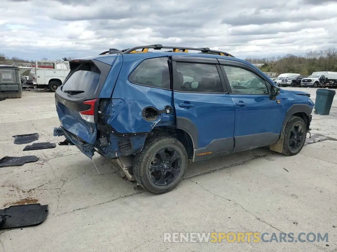 3 Photograph of a damaged car JF2SKAHC7RH434844 SUBARU FORESTER 2024