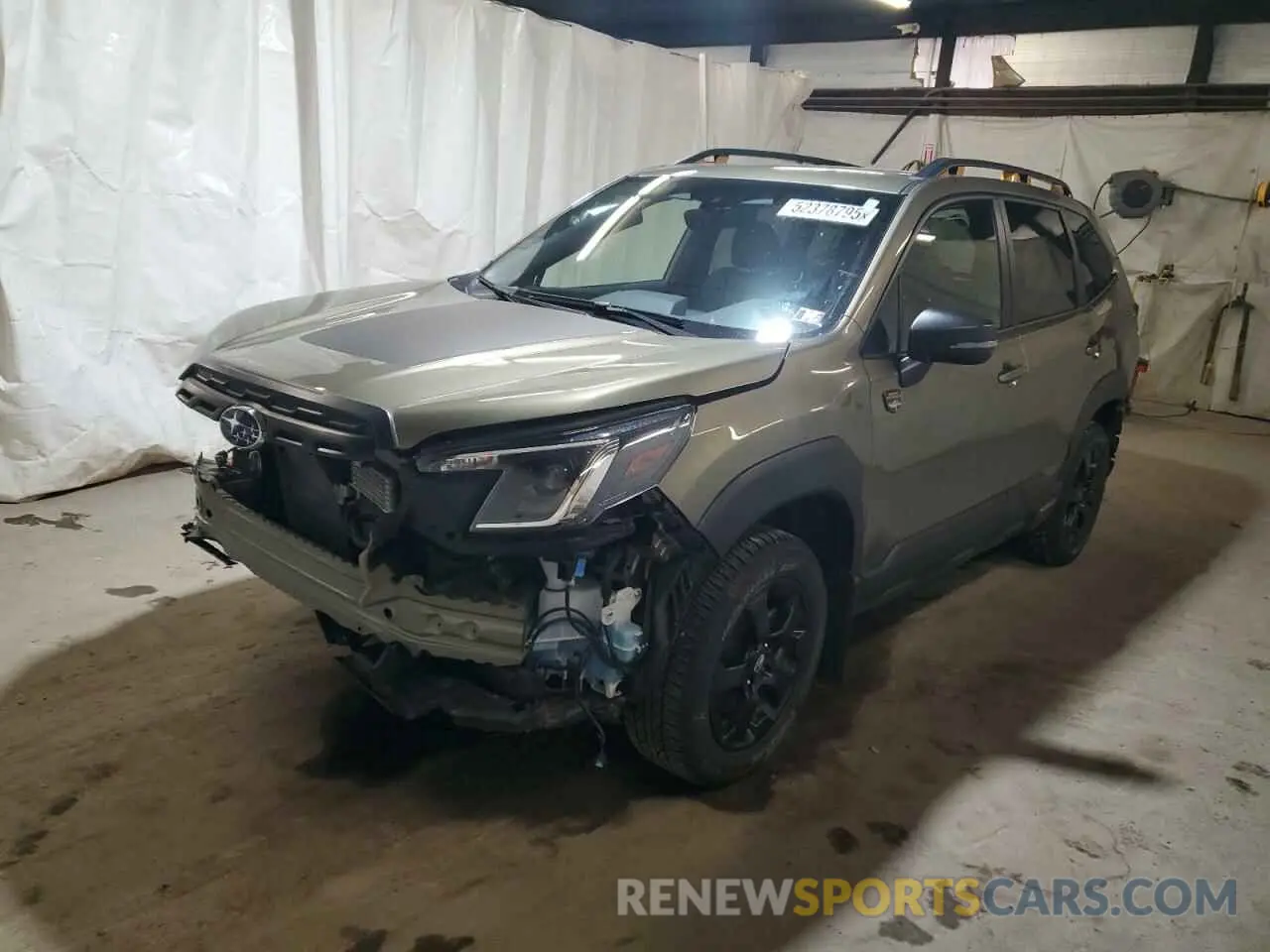 1 Photograph of a damaged car JF2SKAJC0RH455898 SUBARU FORESTER 2024