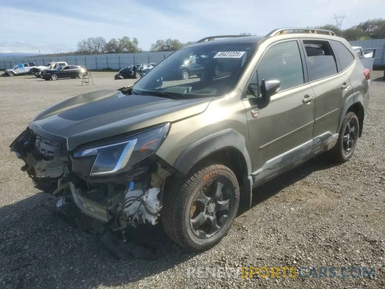 1 Photograph of a damaged car JF2SKAJC1RH453089 SUBARU FORESTER 2024