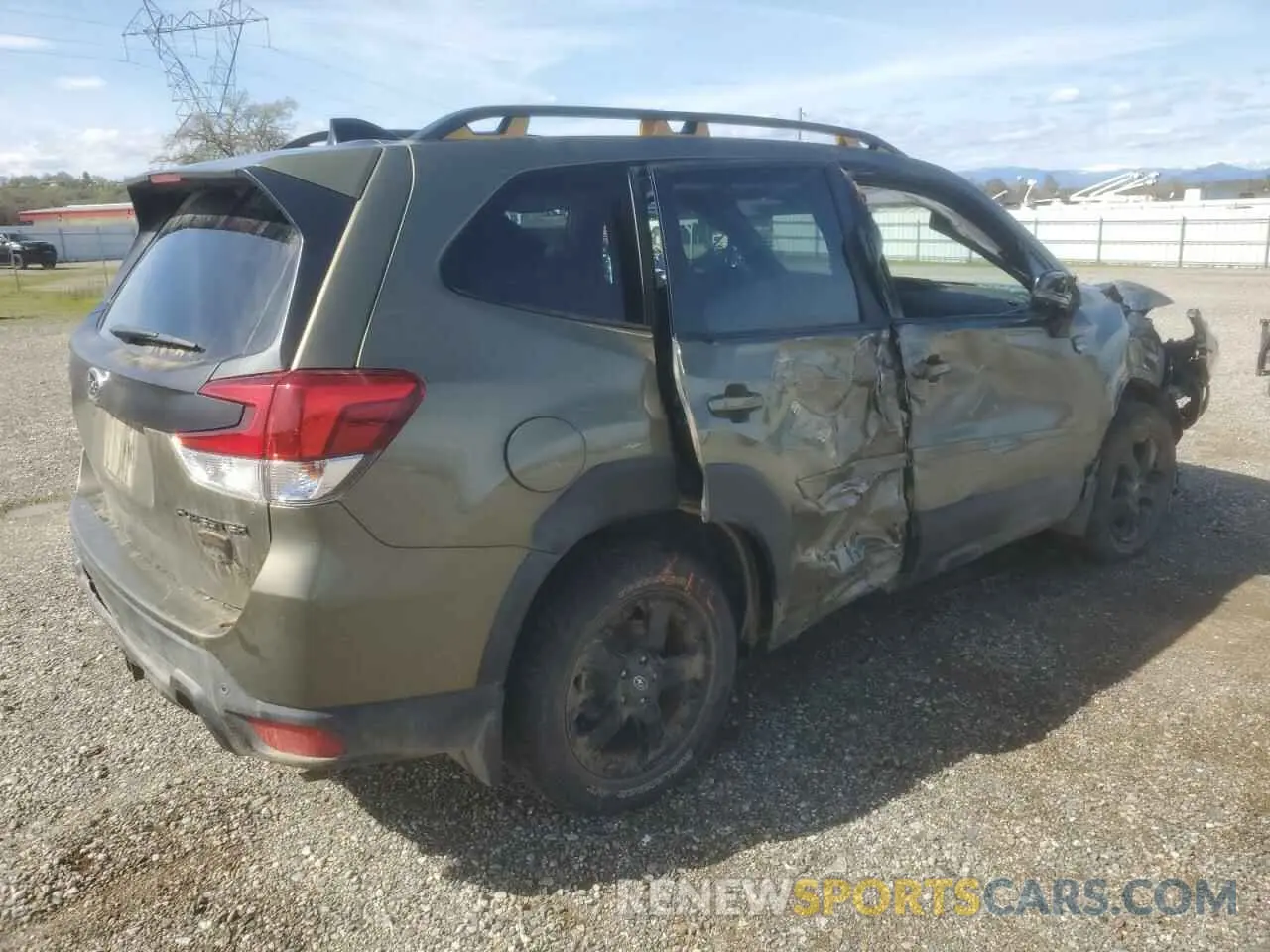 3 Photograph of a damaged car JF2SKAJC1RH453089 SUBARU FORESTER 2024