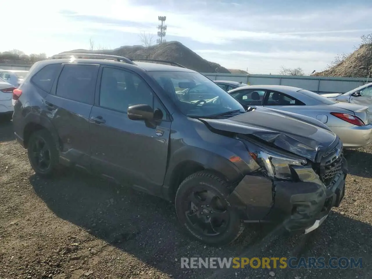 4 Photograph of a damaged car JF2SKAJC2RH523151 SUBARU FORESTER 2024