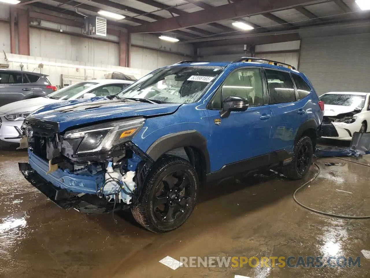 1 Photograph of a damaged car JF2SKAJC6RH419438 SUBARU FORESTER 2024