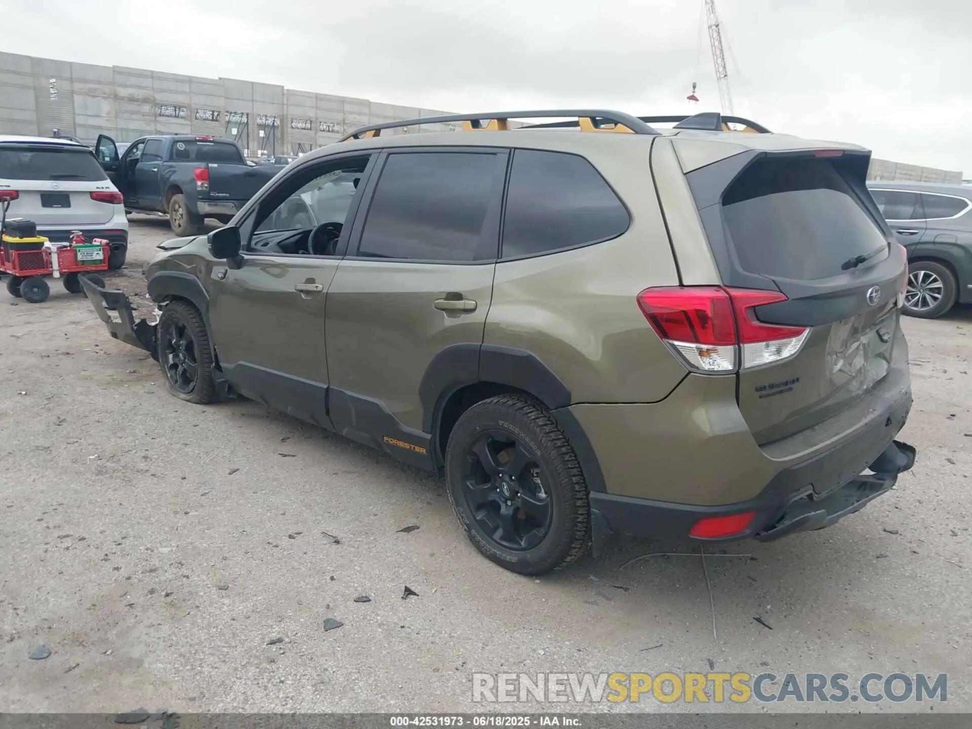 3 Photograph of a damaged car JF2SKAJC7RH411932 SUBARU FORESTER 2024