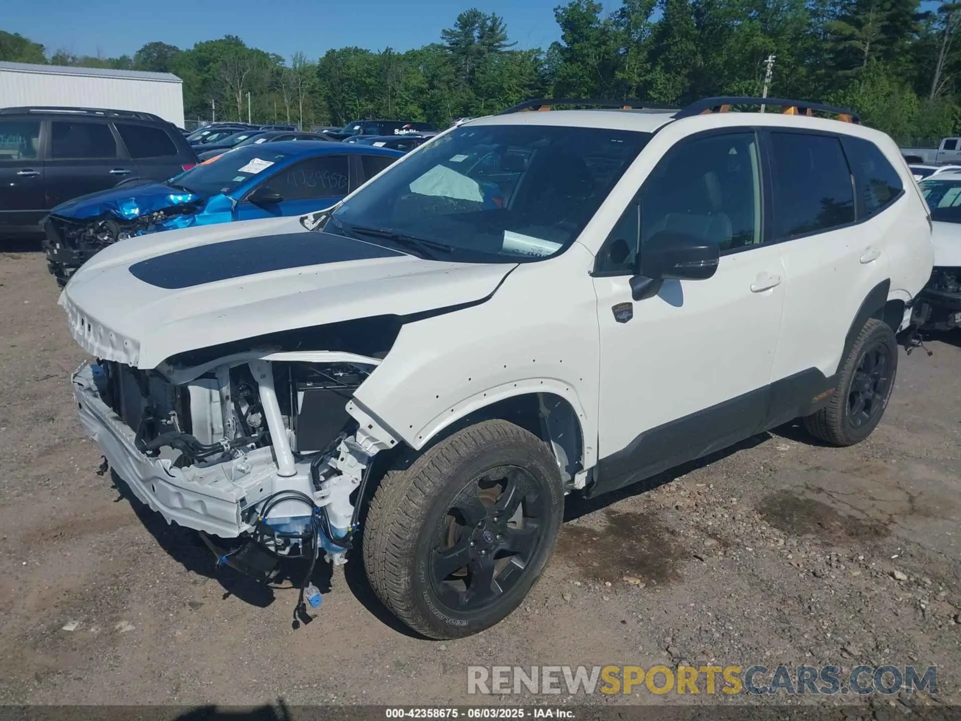 2 Photograph of a damaged car JF2SKAJC8RH522876 SUBARU FORESTER 2024