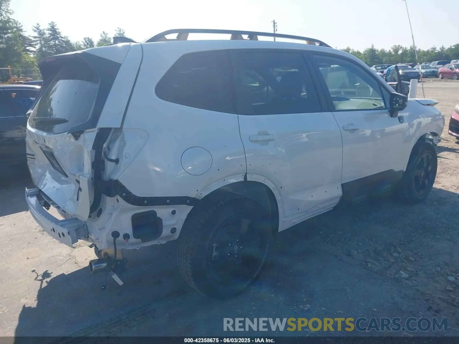 4 Photograph of a damaged car JF2SKAJC8RH522876 SUBARU FORESTER 2024