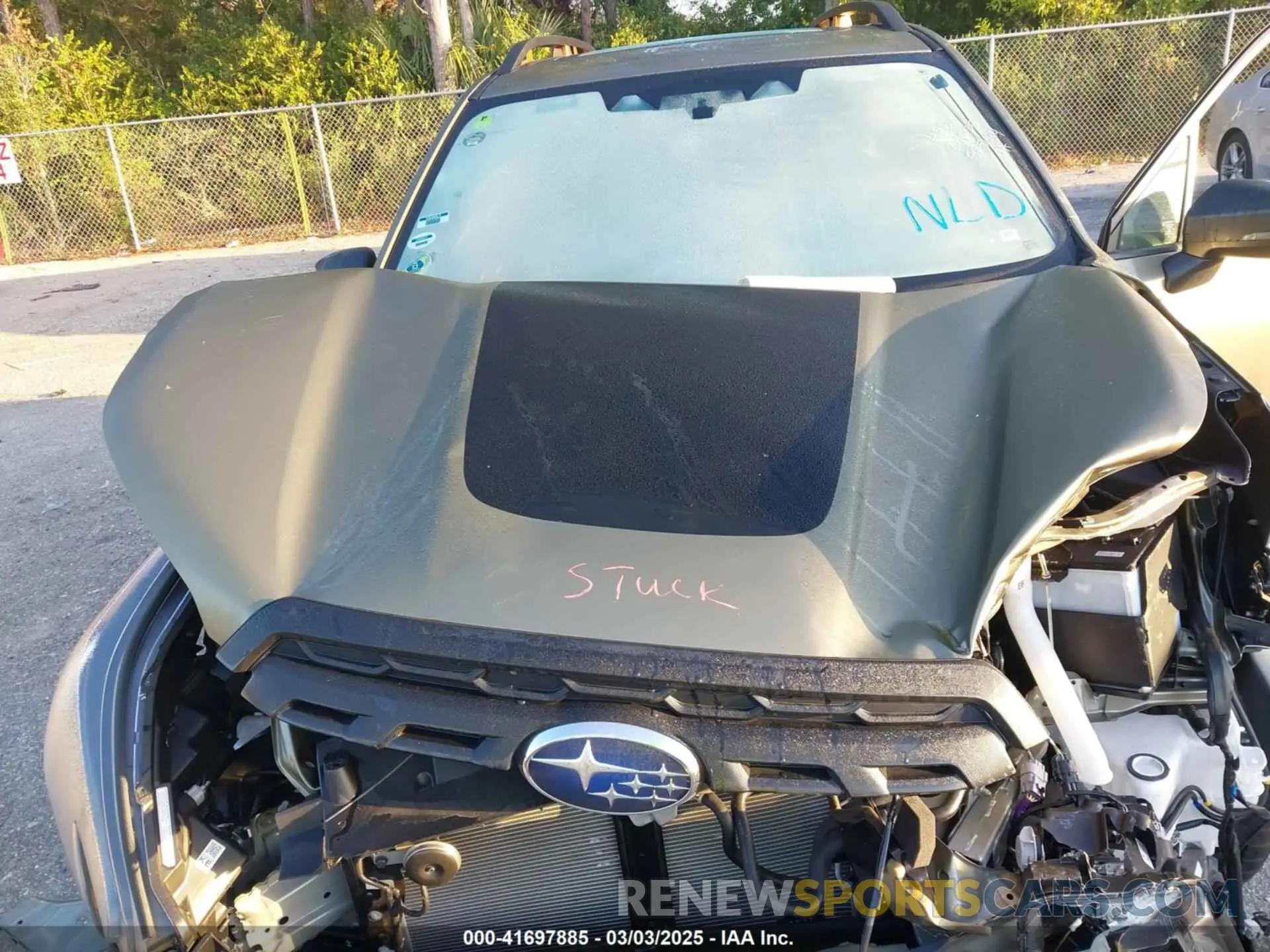 10 Photograph of a damaged car JF2SKAJC8RH525194 SUBARU FORESTER 2024