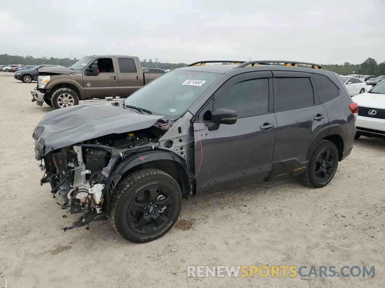 1 Photograph of a damaged car JF2SKAJC9RH520229 SUBARU FORESTER 2024
