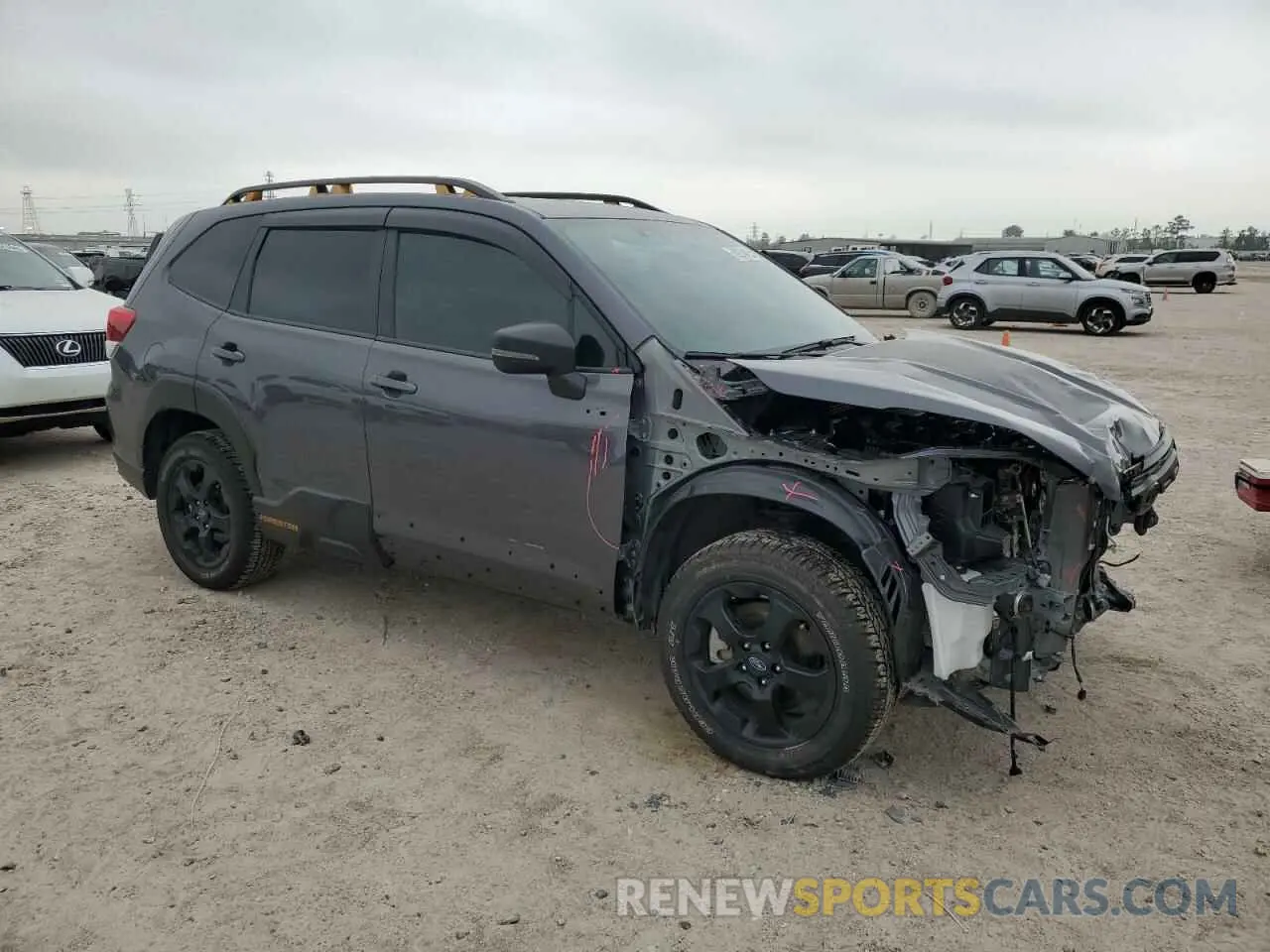 4 Photograph of a damaged car JF2SKAJC9RH520229 SUBARU FORESTER 2024