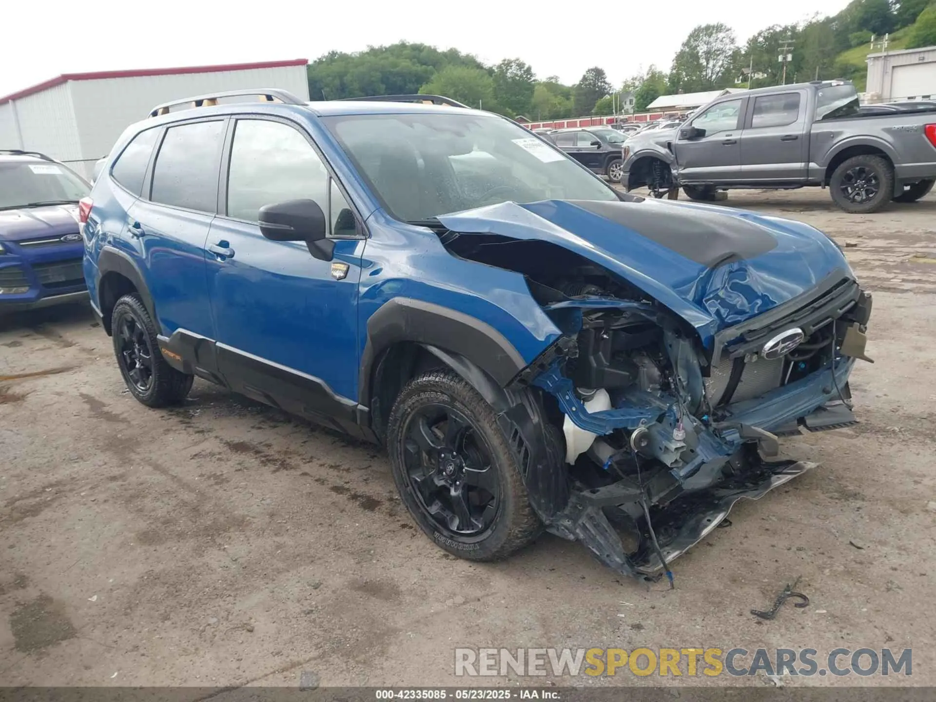 1 Photograph of a damaged car JF2SKAJCXRH457075 SUBARU FORESTER 2024
