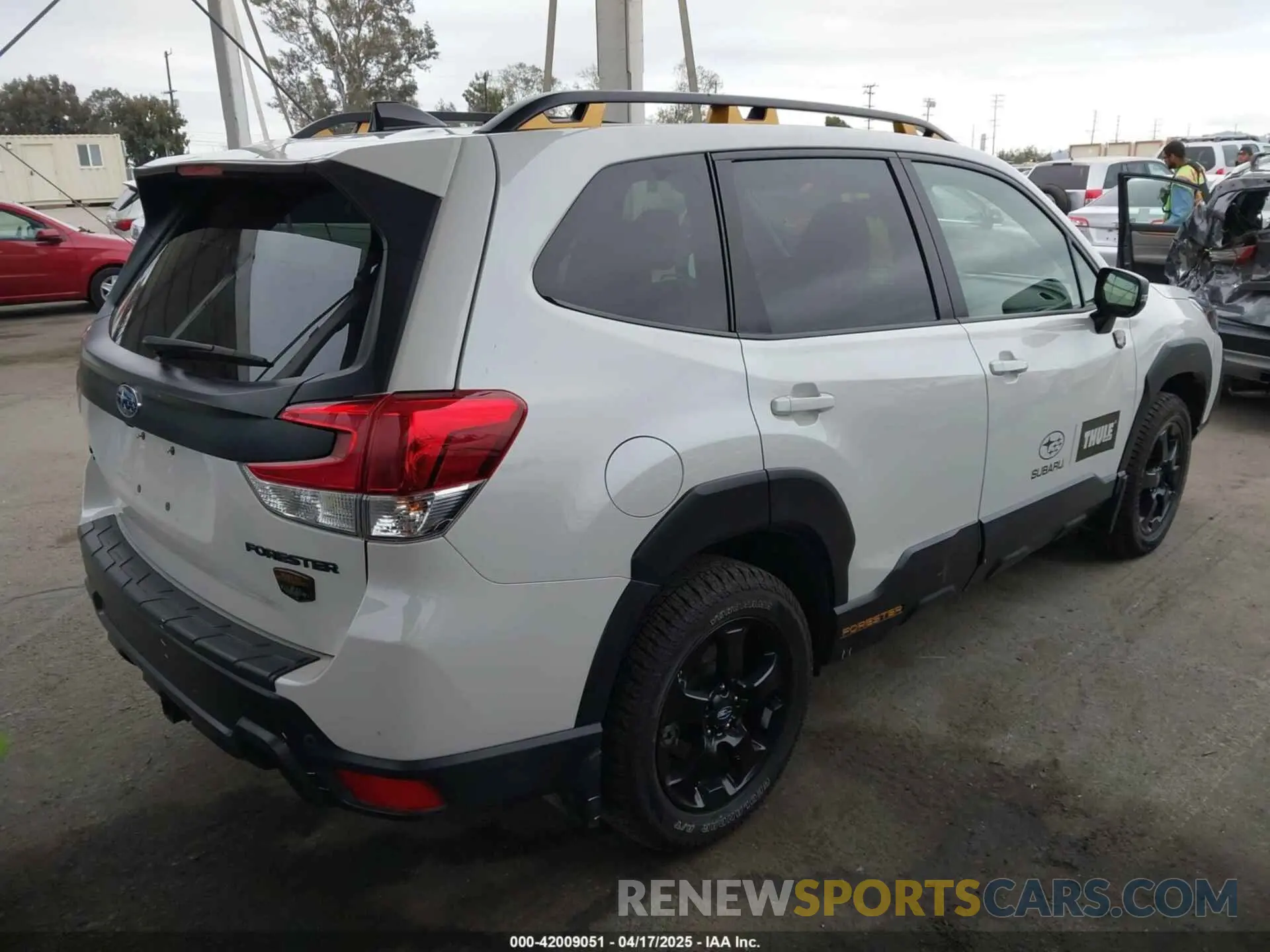 4 Photograph of a damaged car JF2SKAJCXRH498564 SUBARU FORESTER 2024