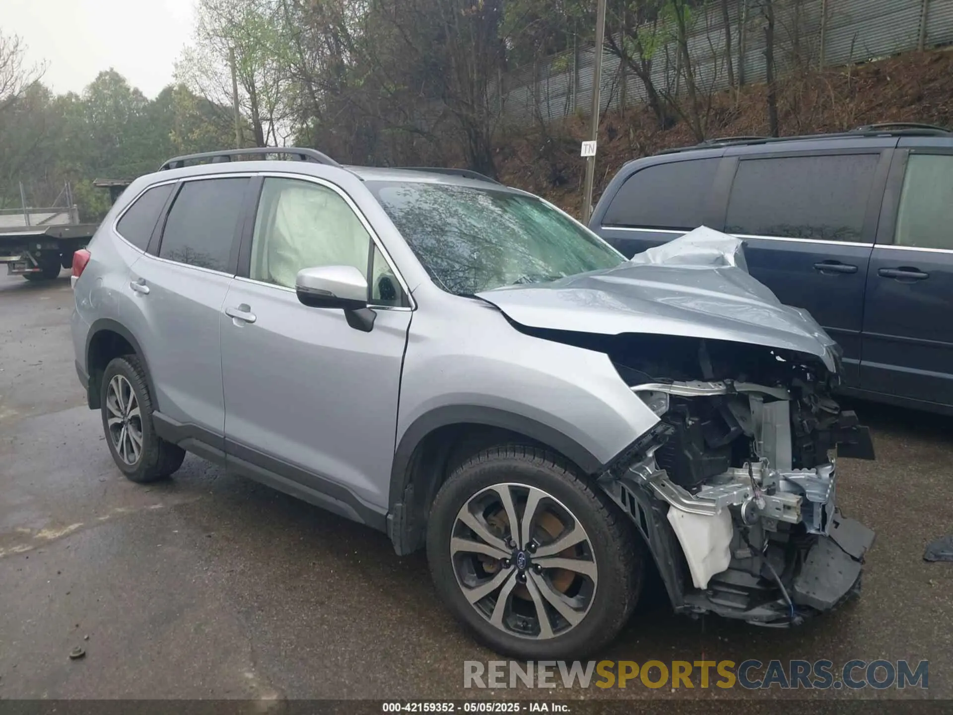 1 Photograph of a damaged car JF2SKALC0RH418279 SUBARU FORESTER 2024