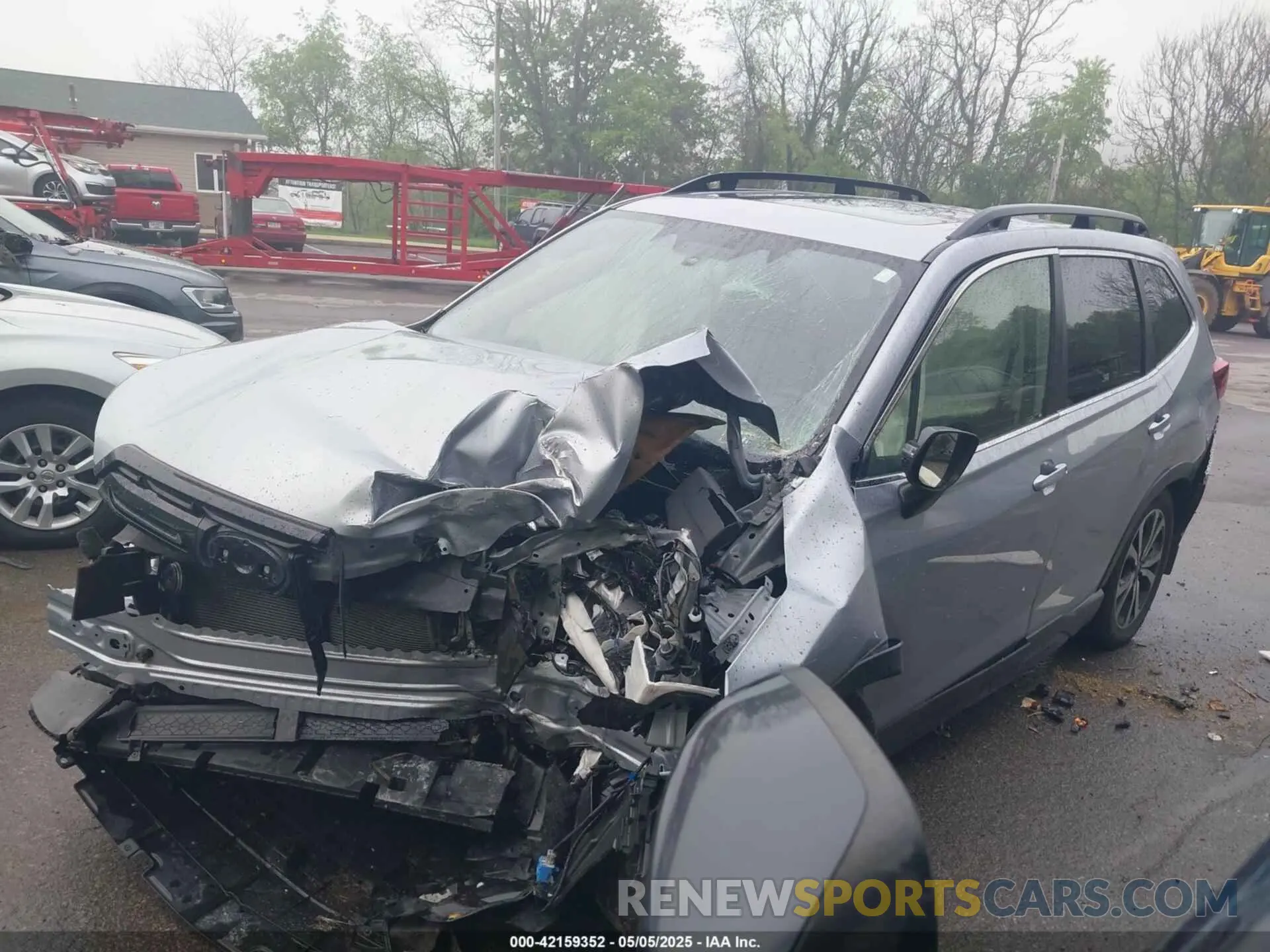 2 Photograph of a damaged car JF2SKALC0RH418279 SUBARU FORESTER 2024