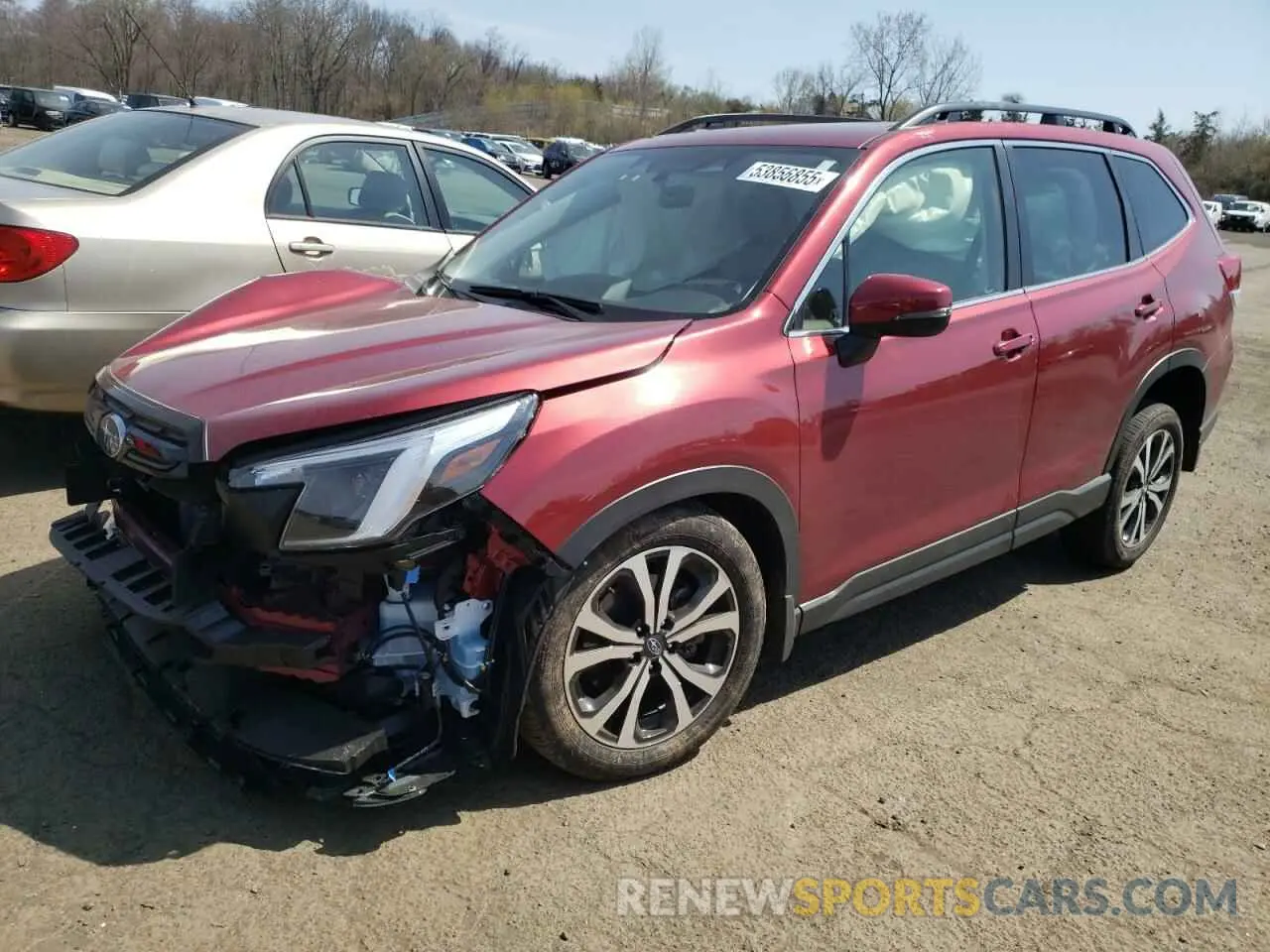 1 Photograph of a damaged car JF2SKALC1RH427623 SUBARU FORESTER 2024