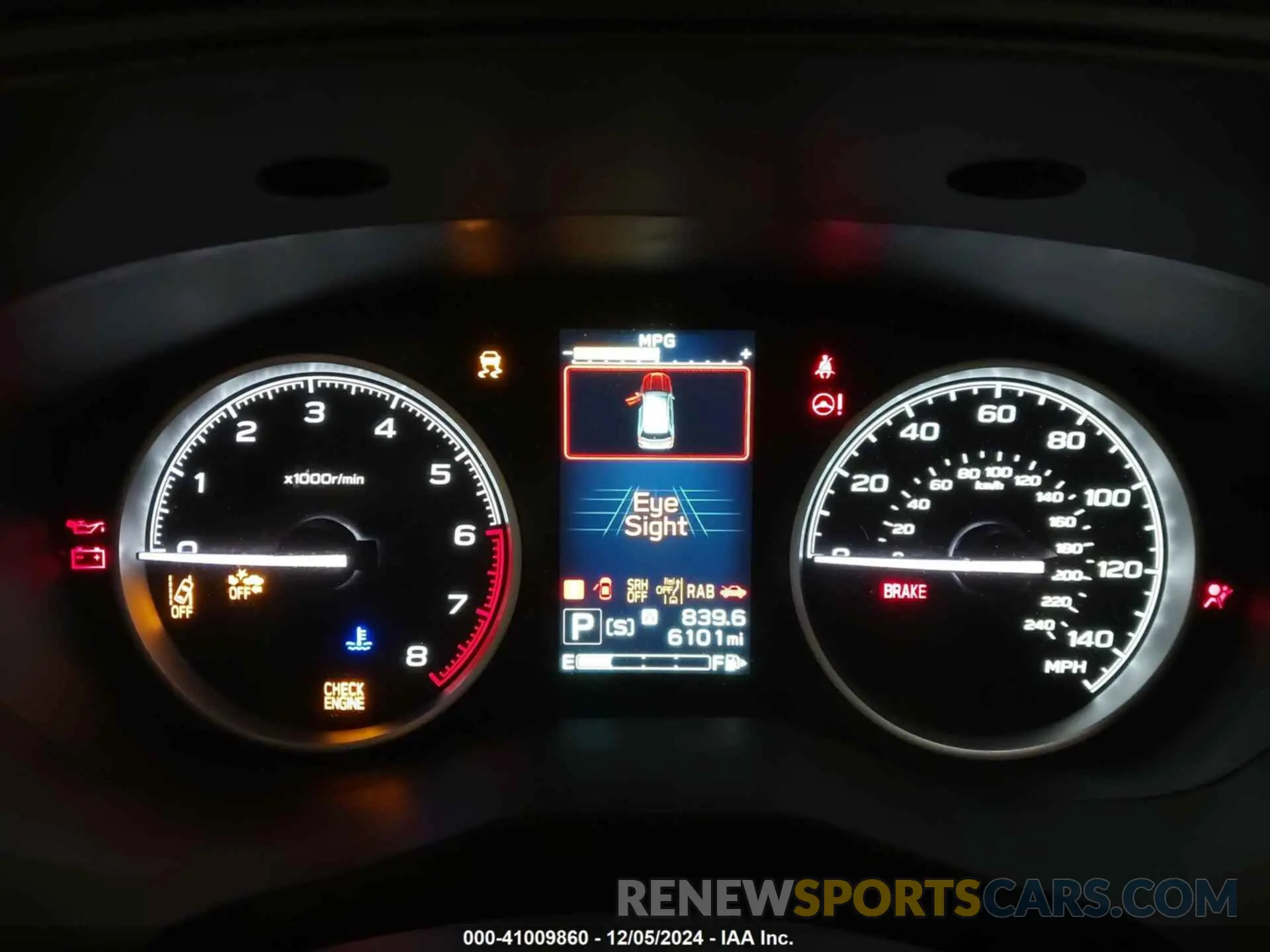 7 Photograph of a damaged car JF2SKALC4RH441399 SUBARU FORESTER 2024