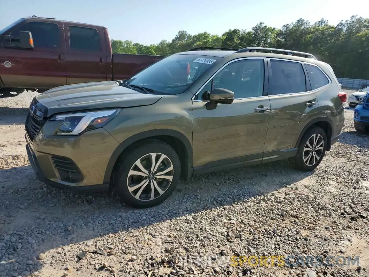 1 Photograph of a damaged car JF2SKALC4RH468523 SUBARU FORESTER 2024