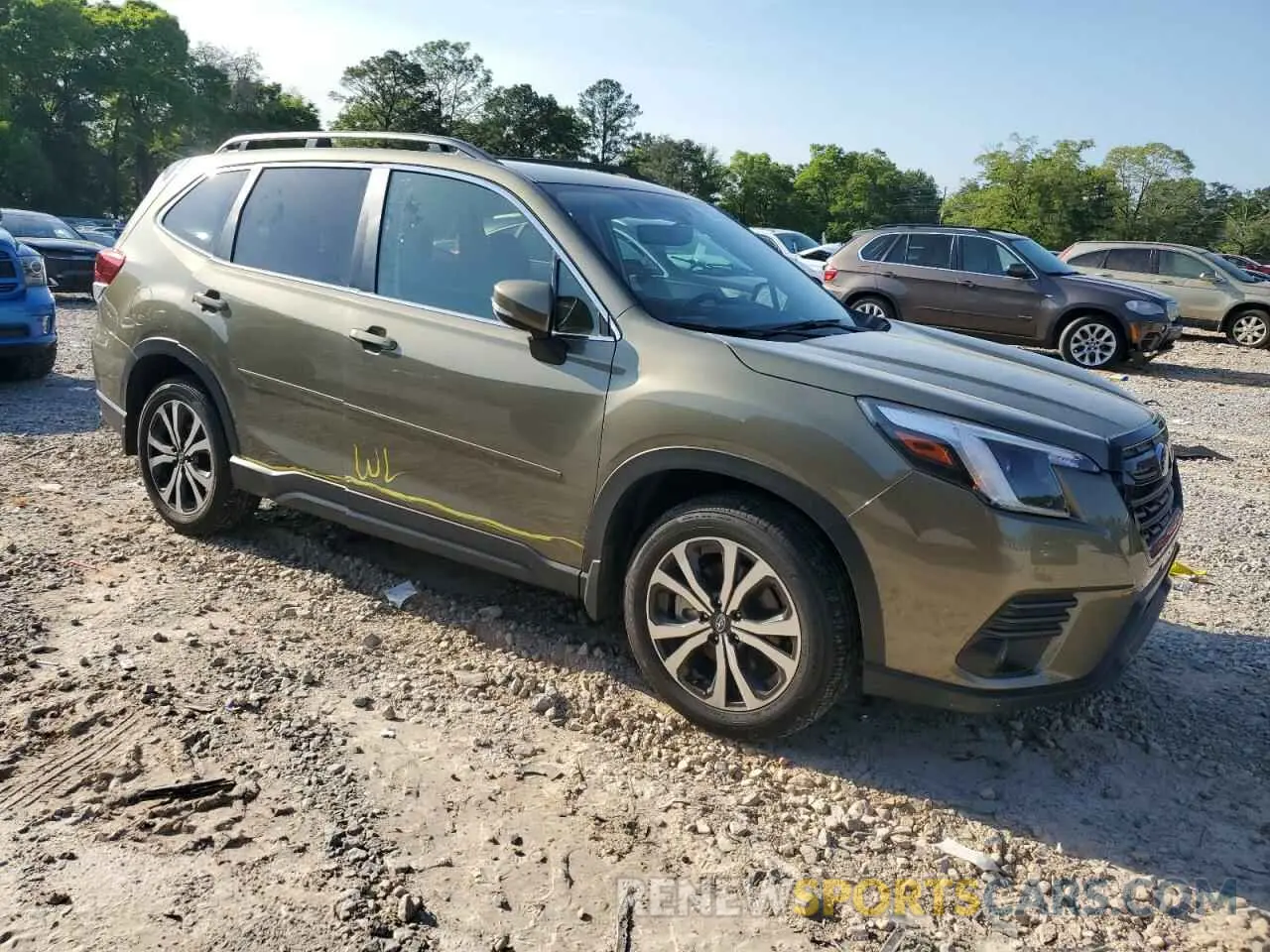4 Photograph of a damaged car JF2SKALC4RH468523 SUBARU FORESTER 2024