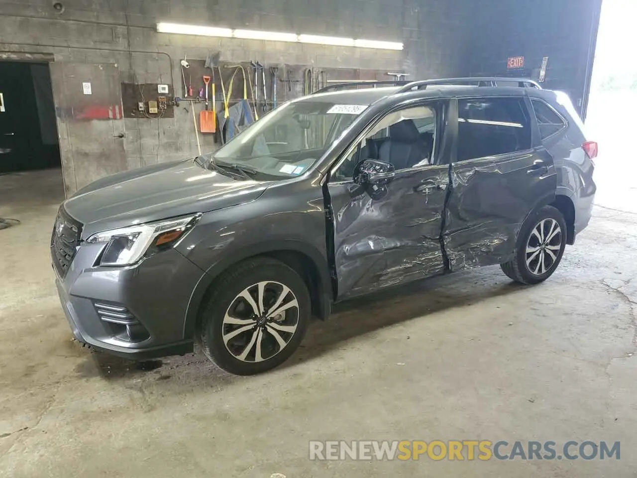 1 Photograph of a damaged car JF2SKALC6RH447978 SUBARU FORESTER 2024