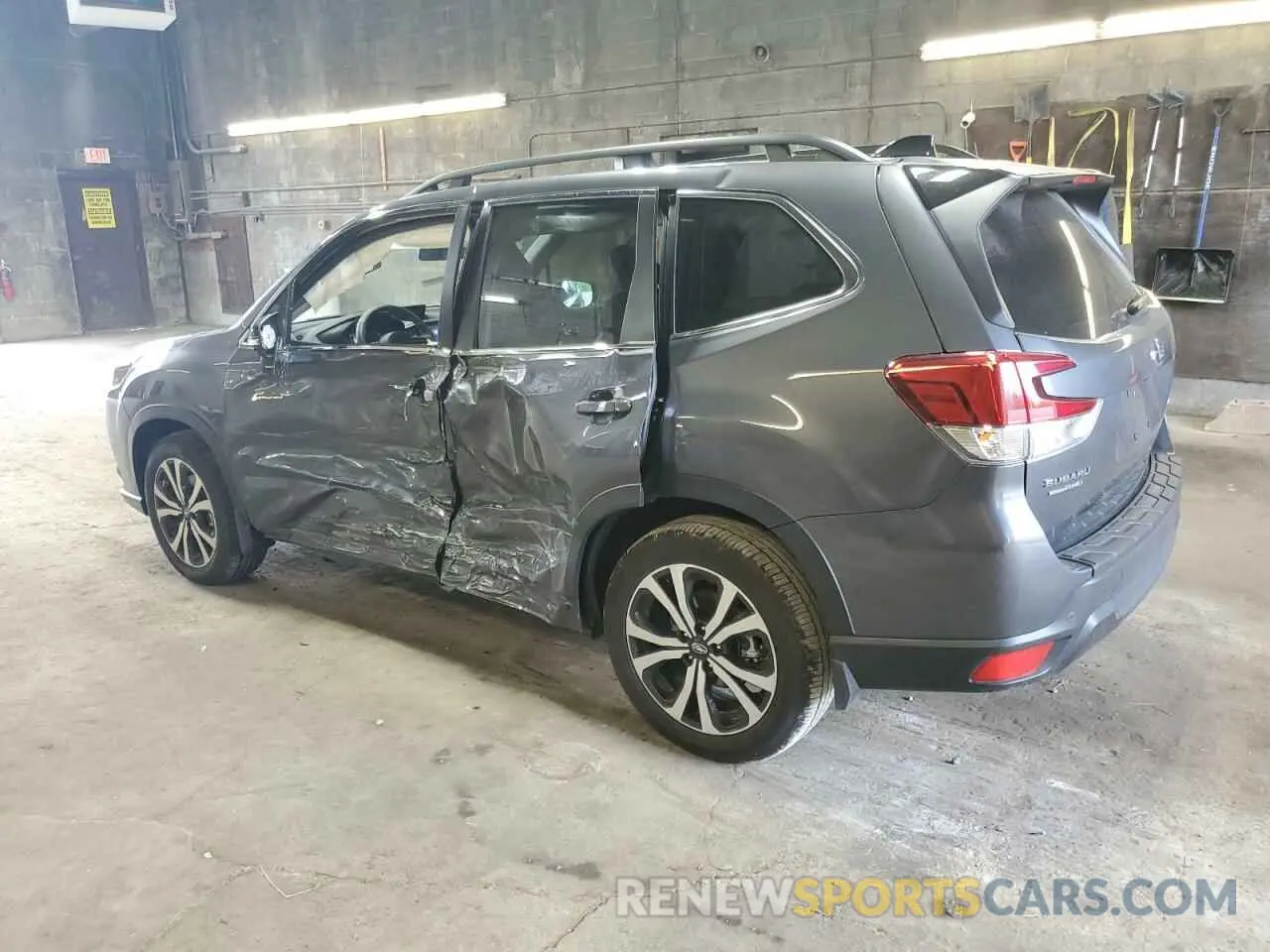 2 Photograph of a damaged car JF2SKALC6RH447978 SUBARU FORESTER 2024
