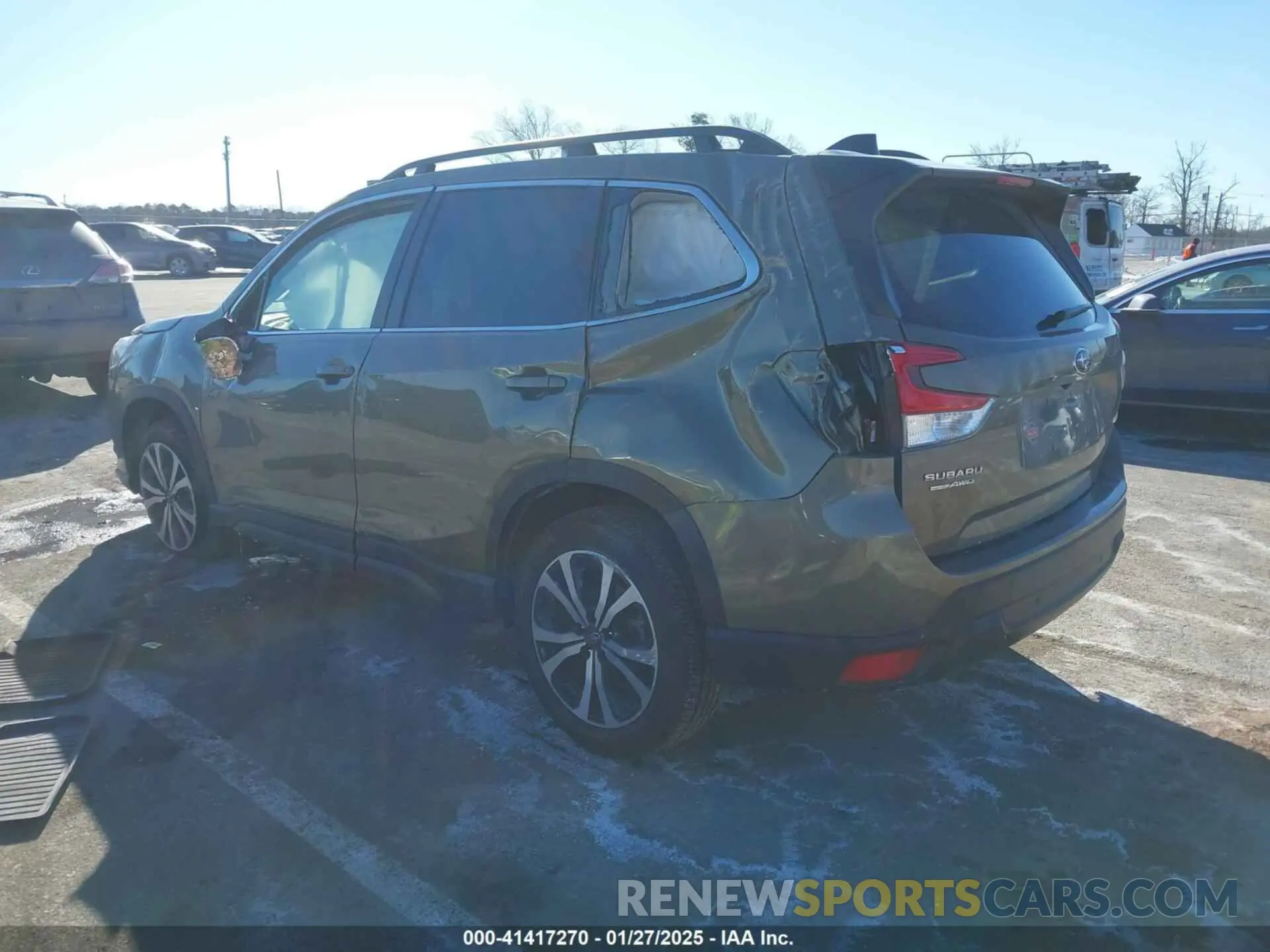 3 Photograph of a damaged car JF2SKALC7RH423320 SUBARU FORESTER 2024