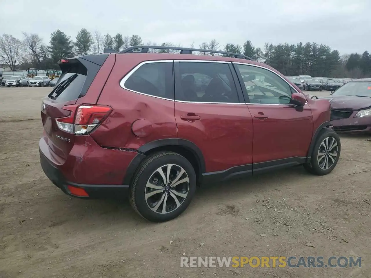 3 Photograph of a damaged car JF2SKALC8RH423908 SUBARU FORESTER 2024