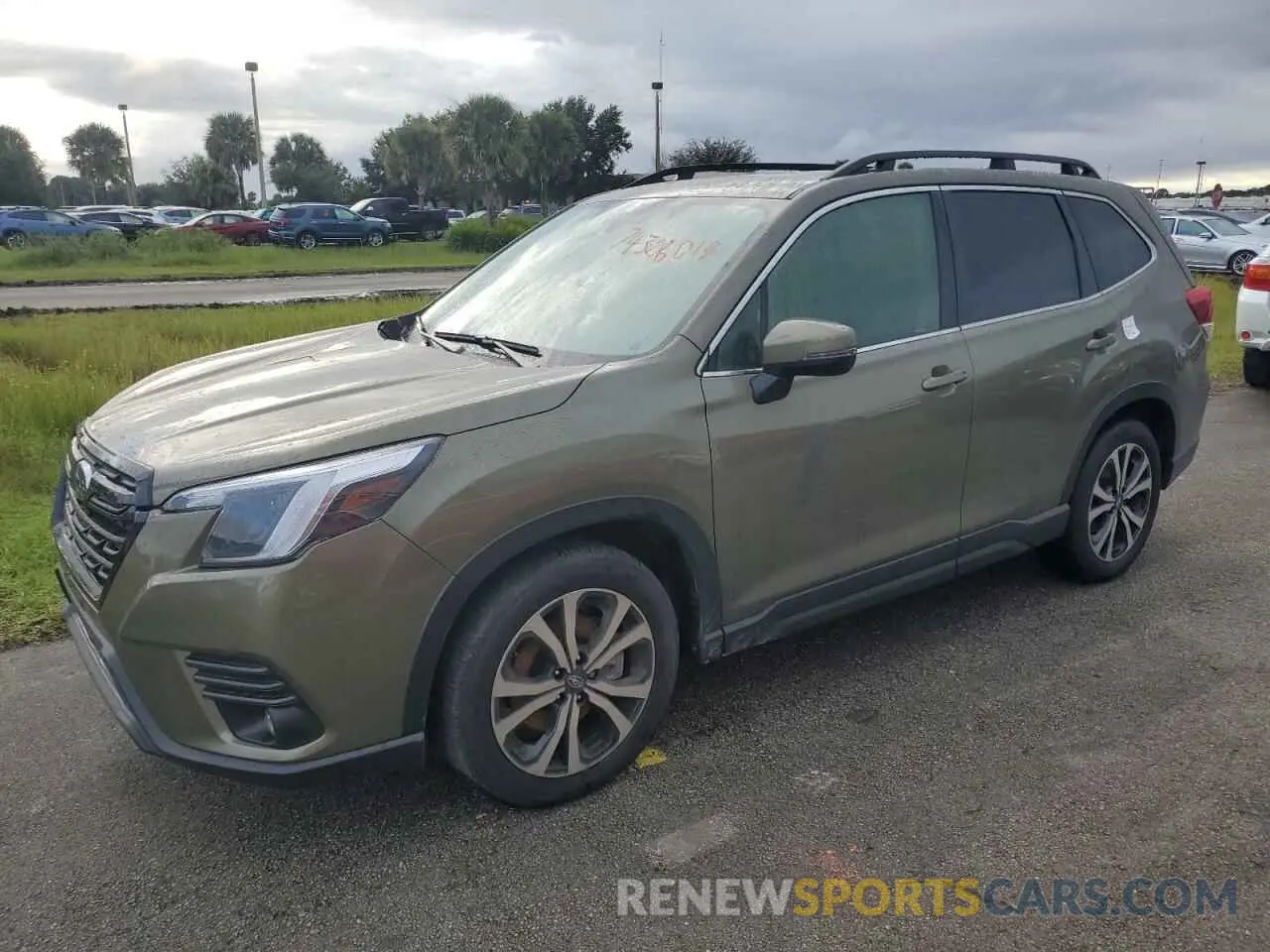 1 Photograph of a damaged car JF2SKALC8RH458416 SUBARU FORESTER 2024