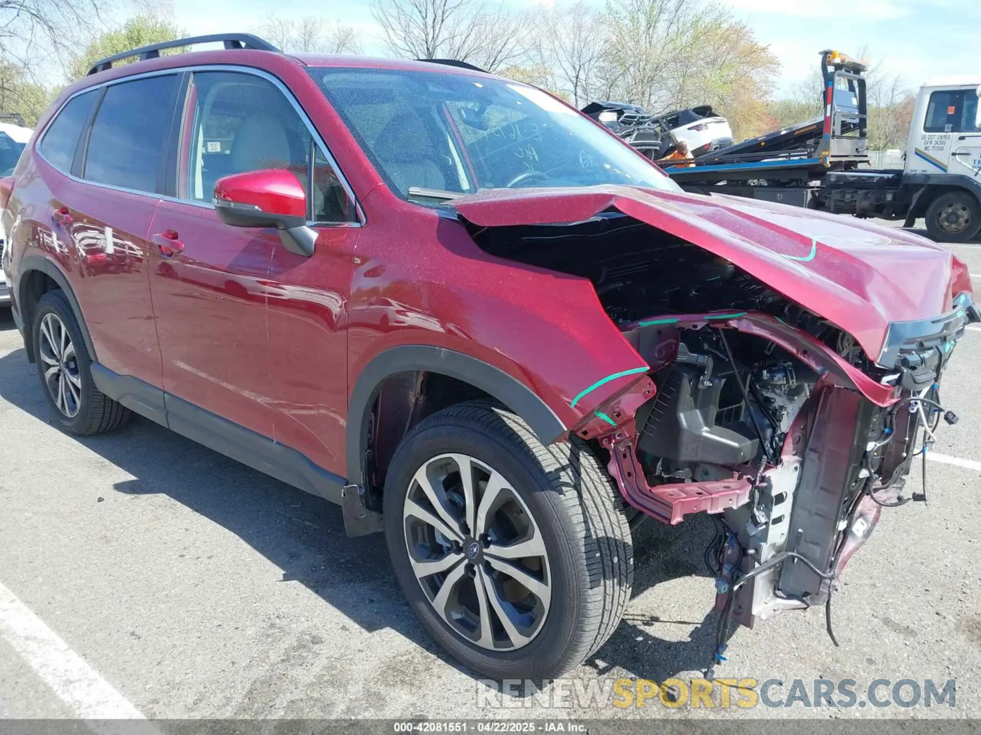 1 Photograph of a damaged car JF2SKALC9RH453452 SUBARU FORESTER 2024